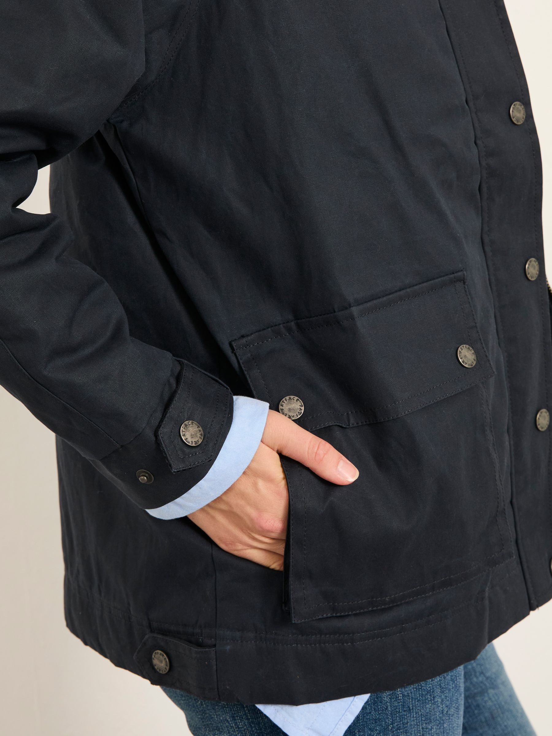 Devon Navy Heritage Jacket - Image 7 of 8