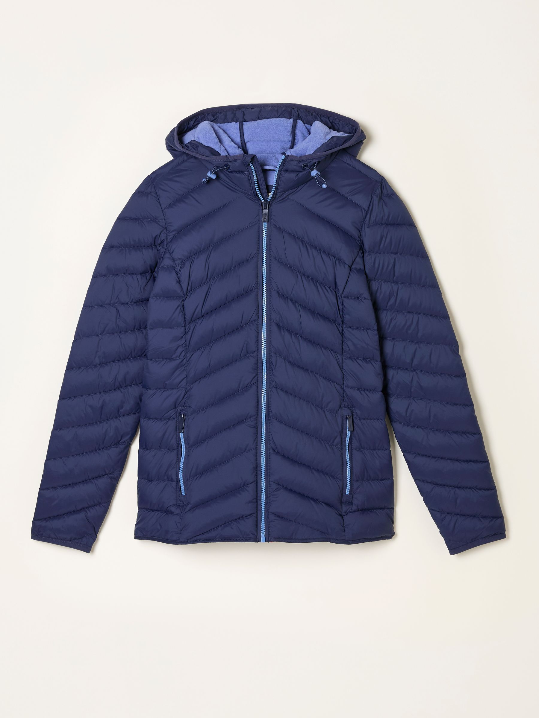 Ruby Navy Lightweight Puffer Coat - Image 6 of 6