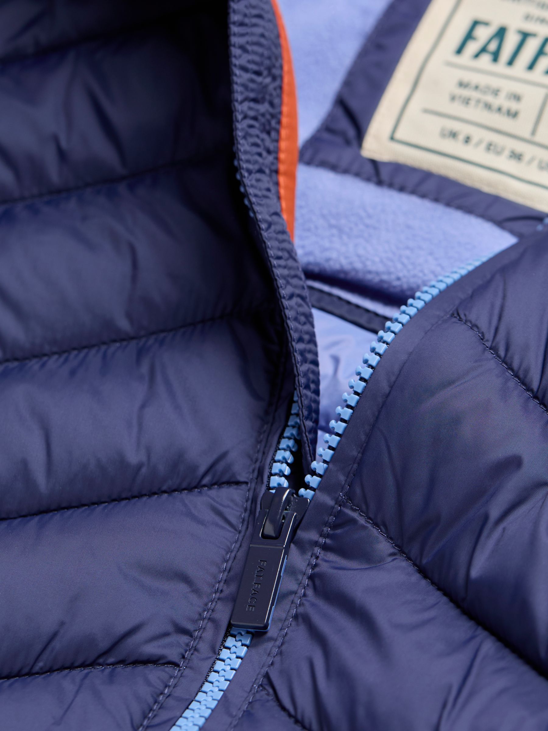 Ruby Navy Lightweight Puffer Coat - Image 7 of 7