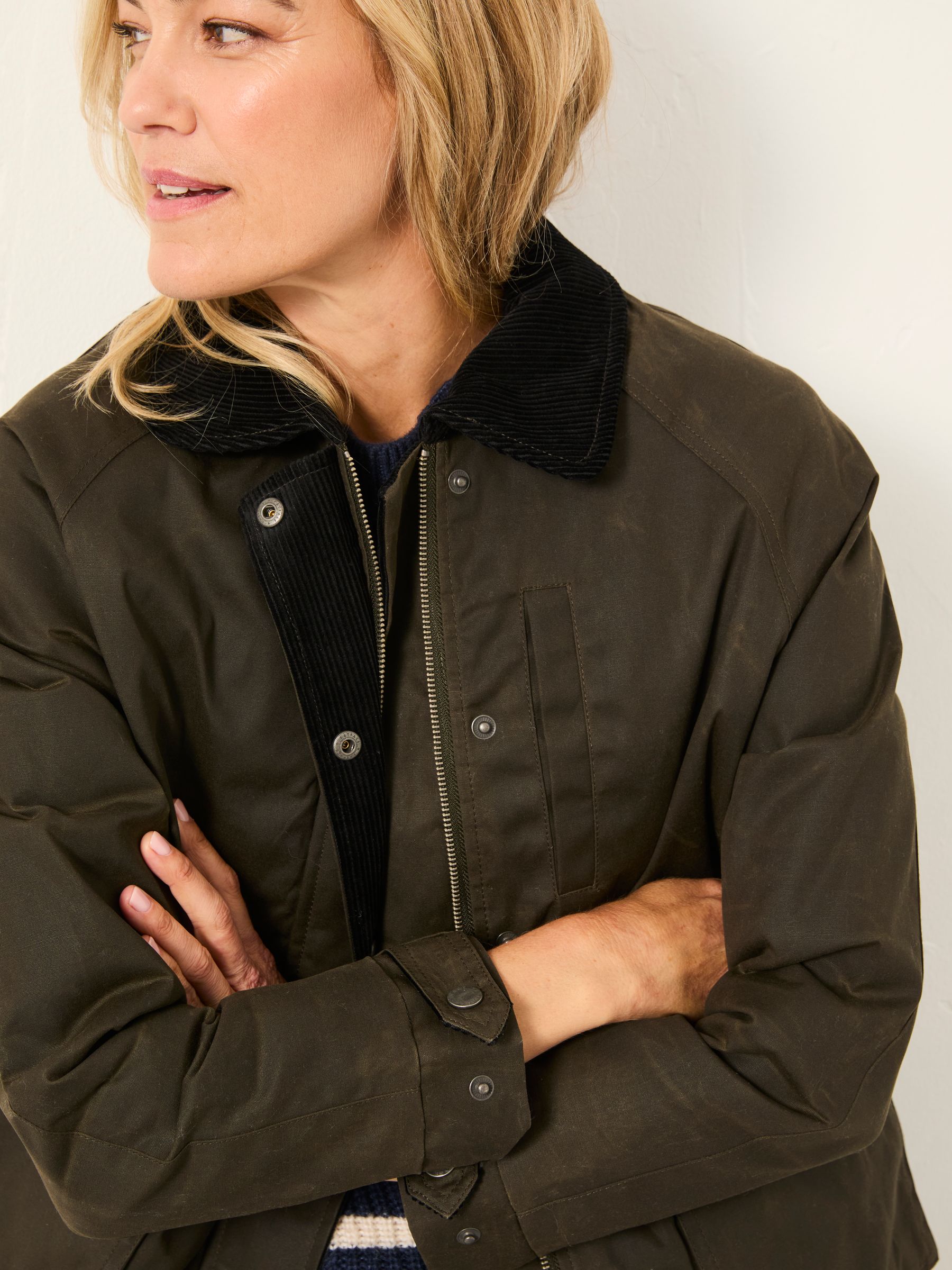 Devon Dark Green Heritage Jacket - Image 3 of 6