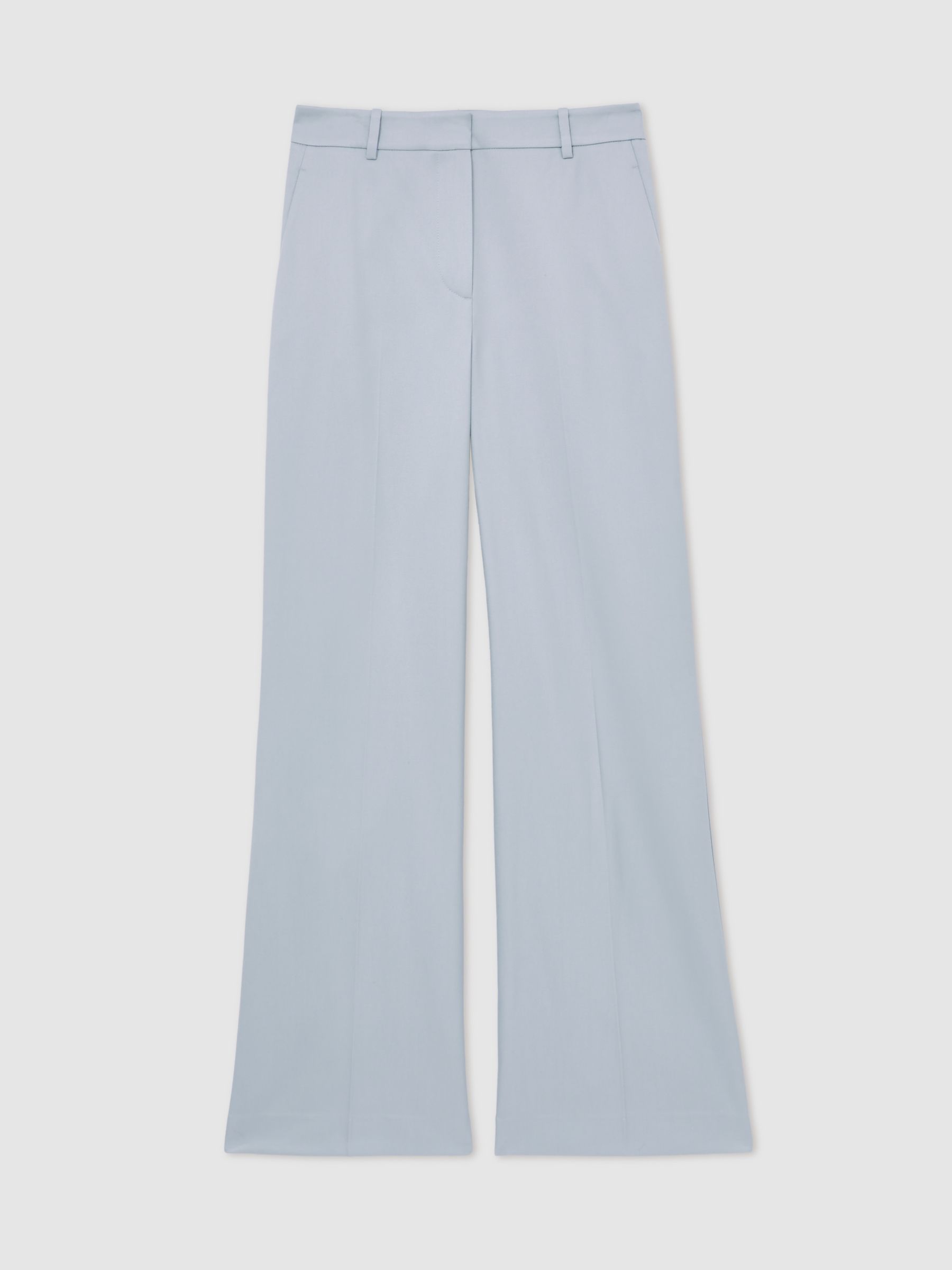 Petite Wide-Leg Tailored Trousers in Blue - Image 2 of 7