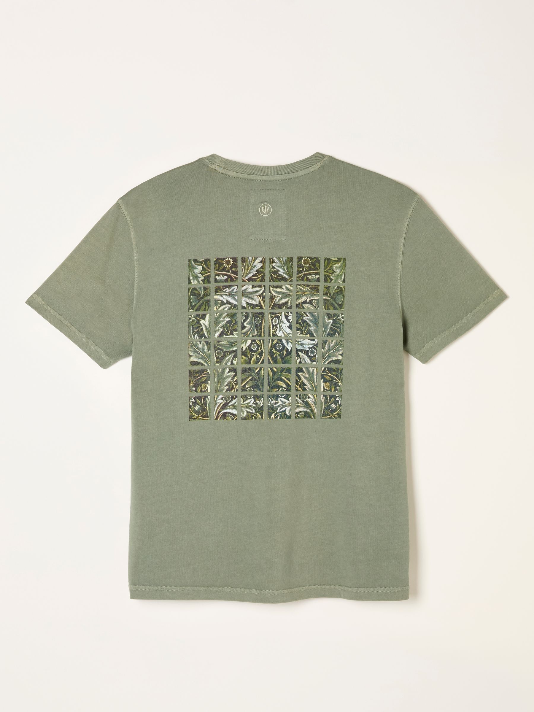 Sage Green Tile Panel Graphic T-Shirt - Image 8 of 8