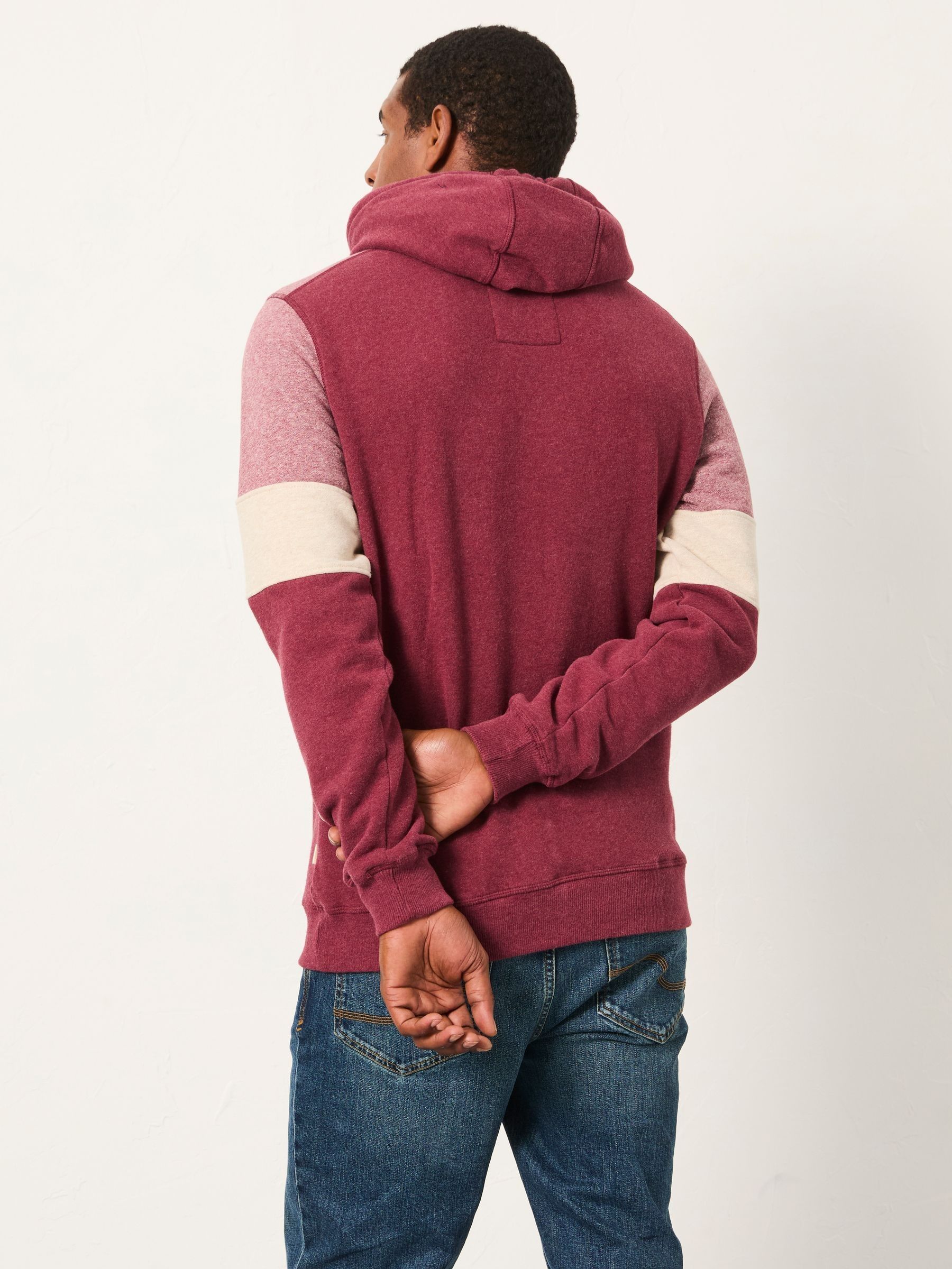 Brooke Claret Brooke Cut and Sew Hoody - Image 2 of 5