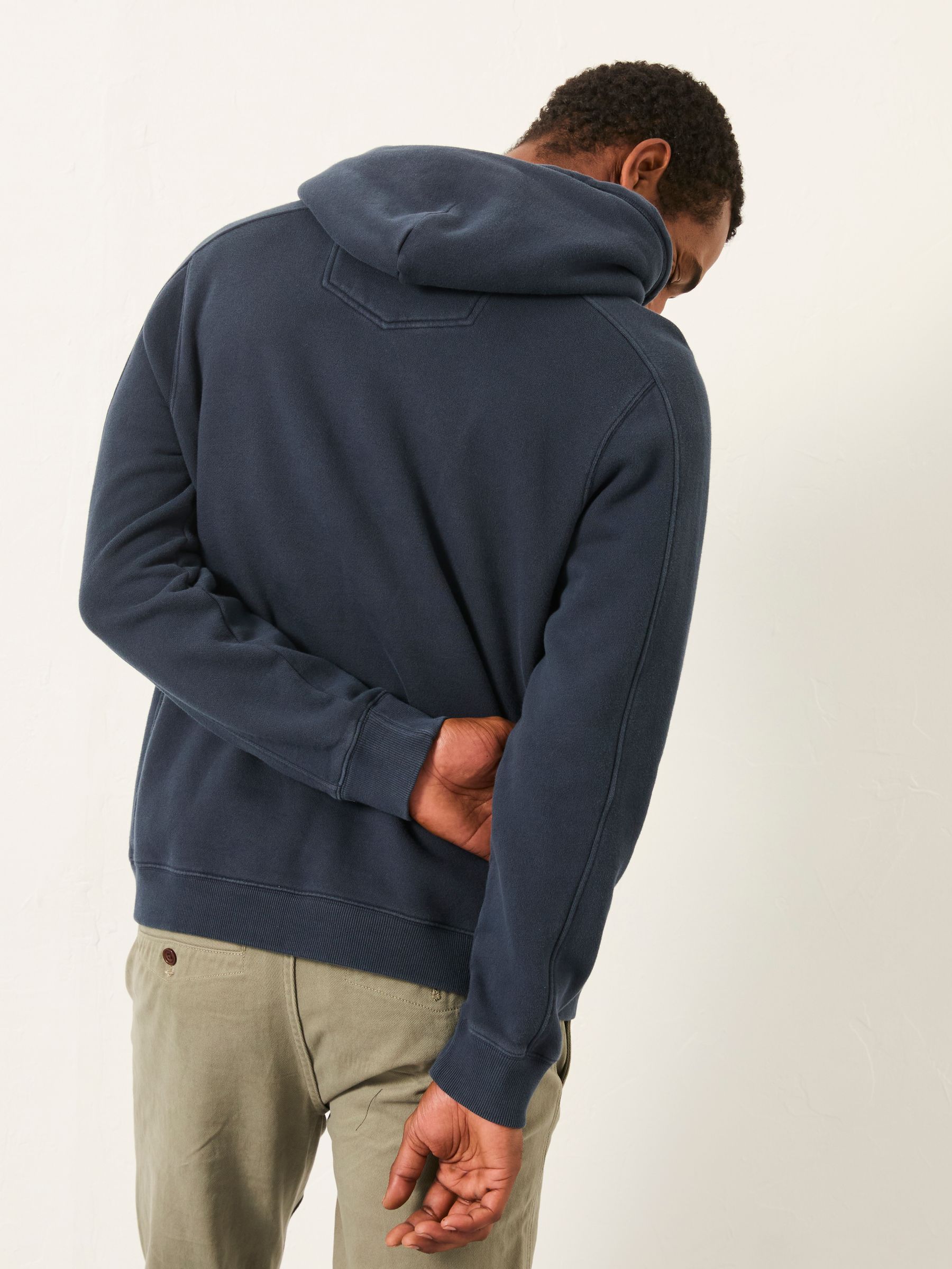Brooke Navy Overhead Hoodie - Image 2 of 6