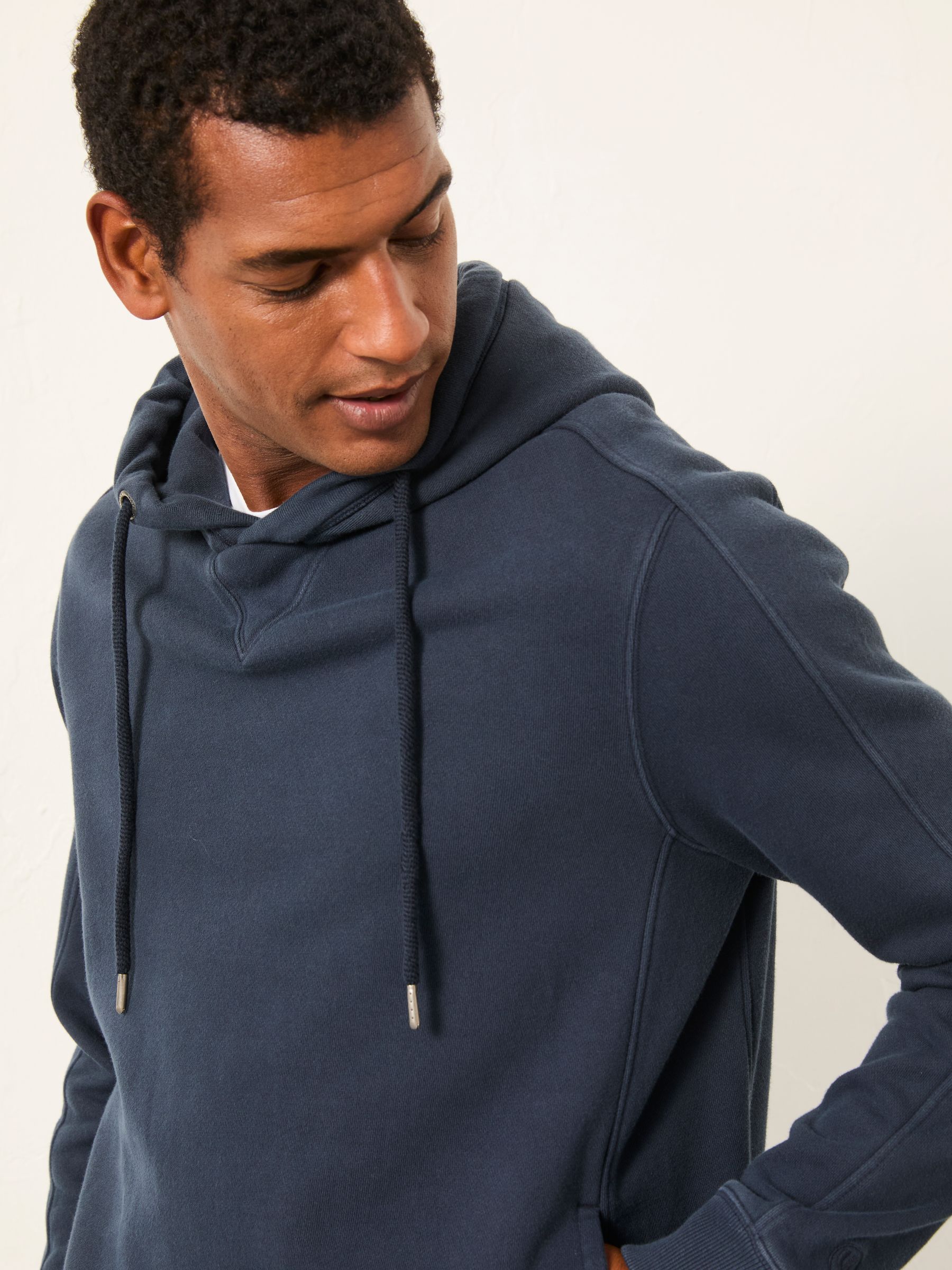 Brooke Navy Overhead Hoodie - Image 4 of 6