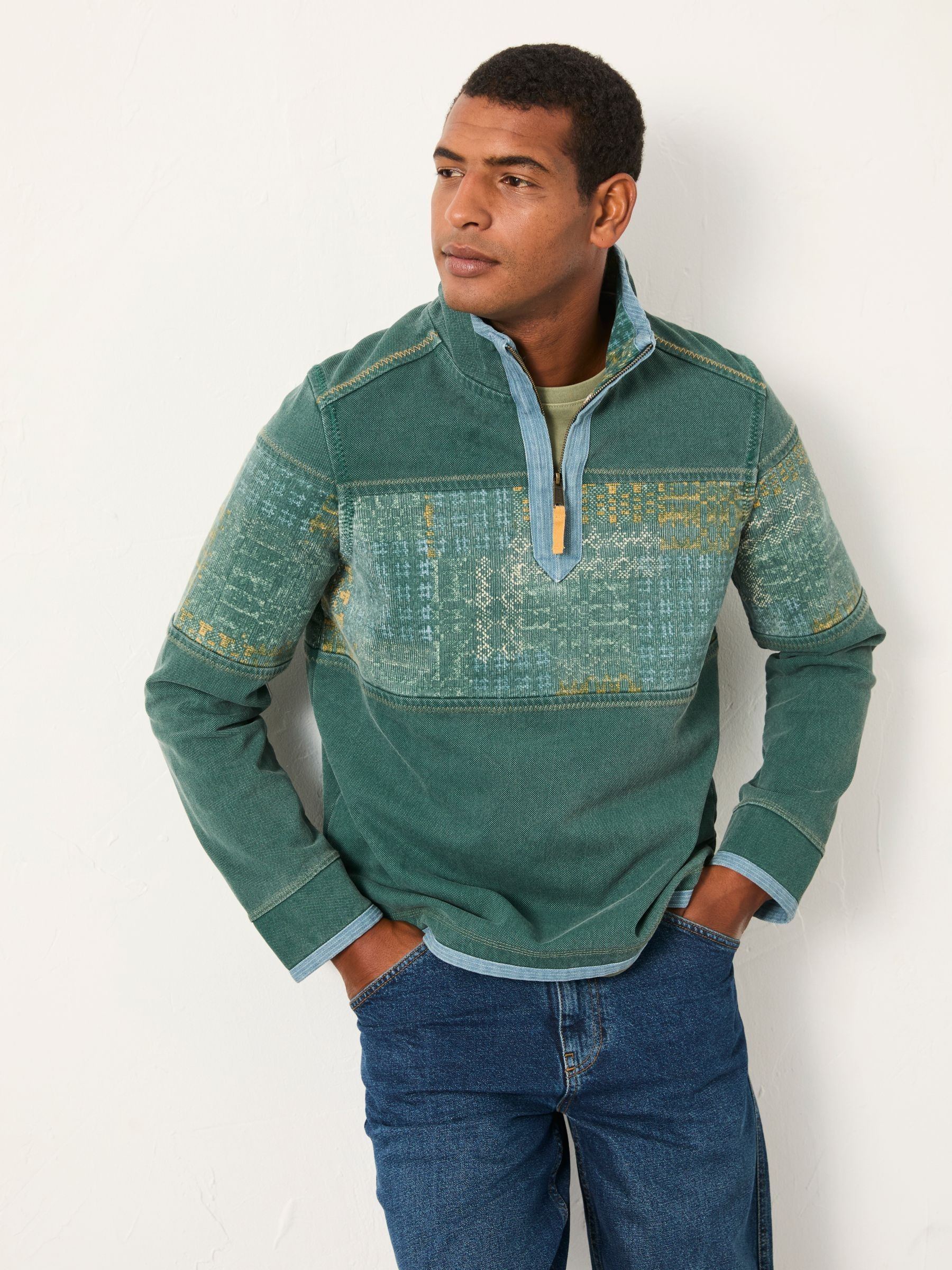Emerald Green Blanket Airlie Sweat - Image 2 of 7