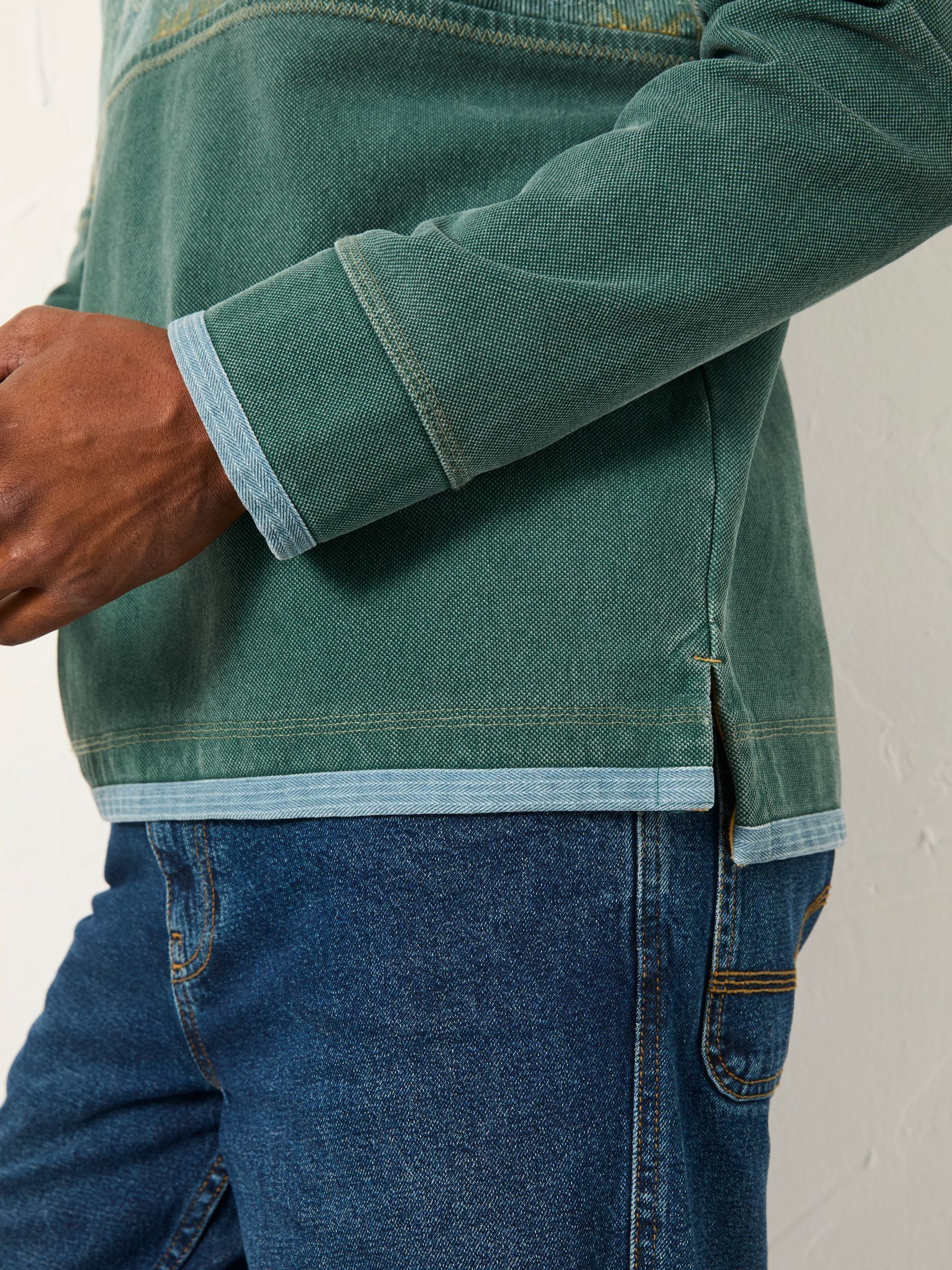 Emerald Green Blanket Airlie Sweat - Image 5 of 7