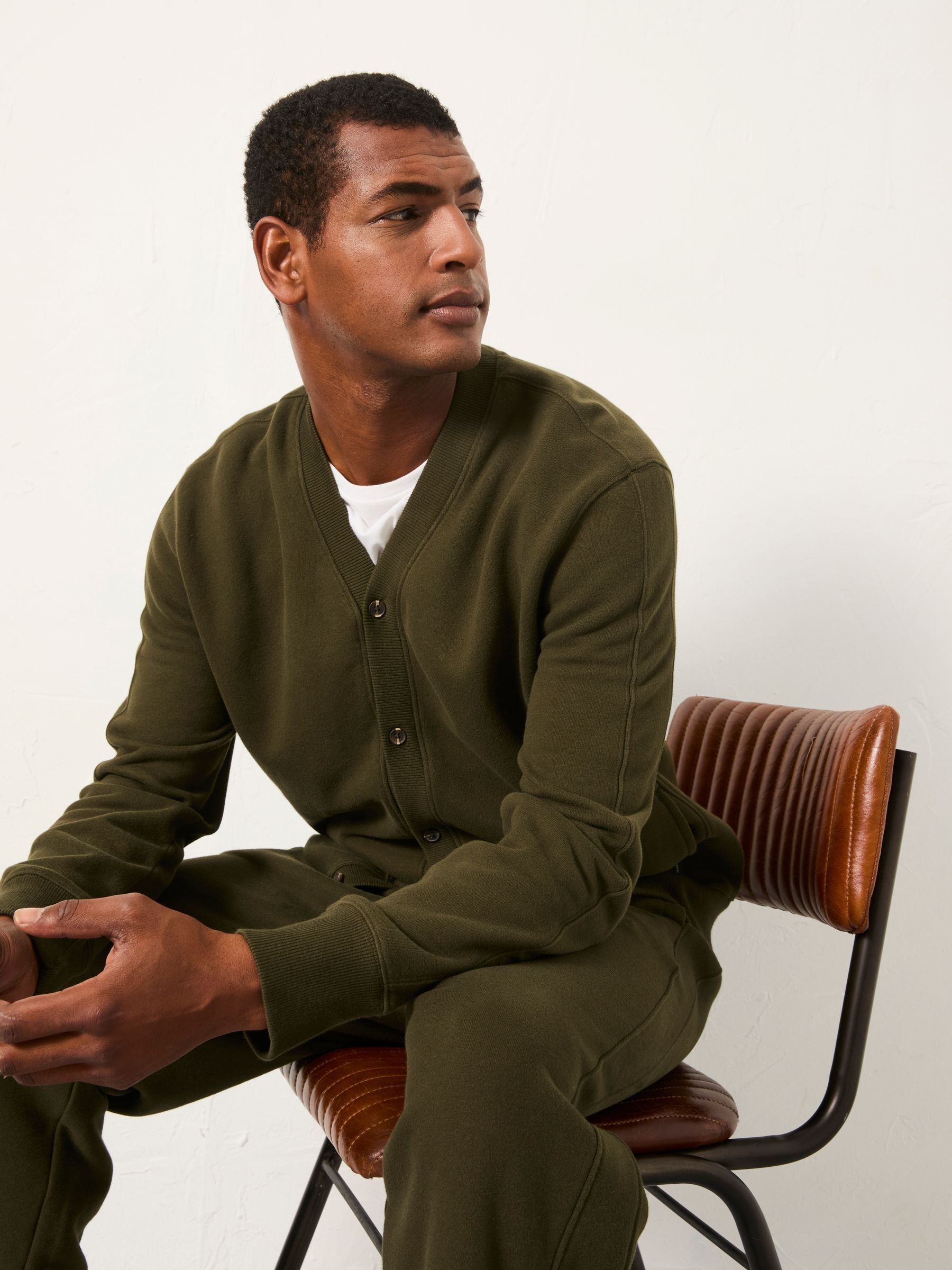 Brooke Dark Green Cardigan - Image 4 of 6