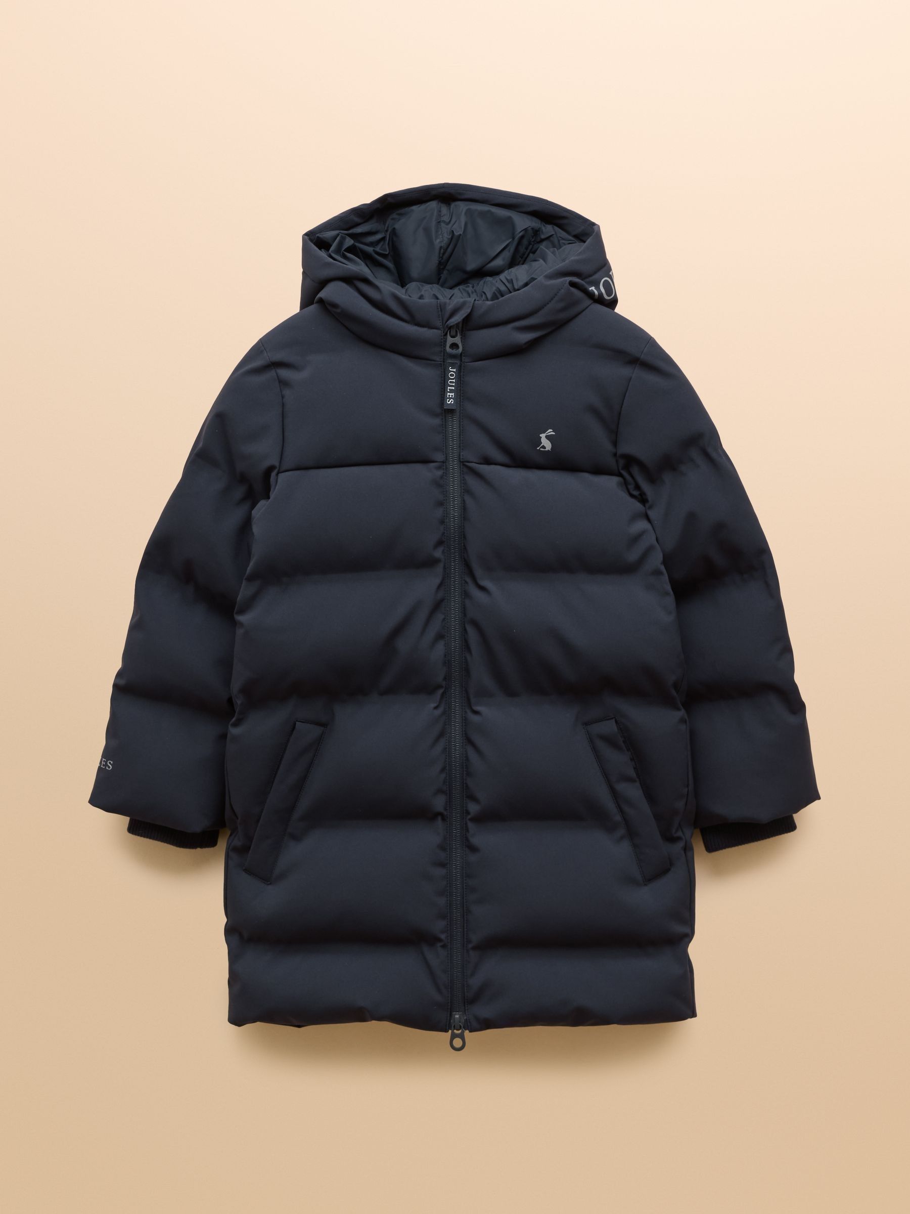 Kids' Padwell Navy Waterproof Padded Coat - Image 3 of 6