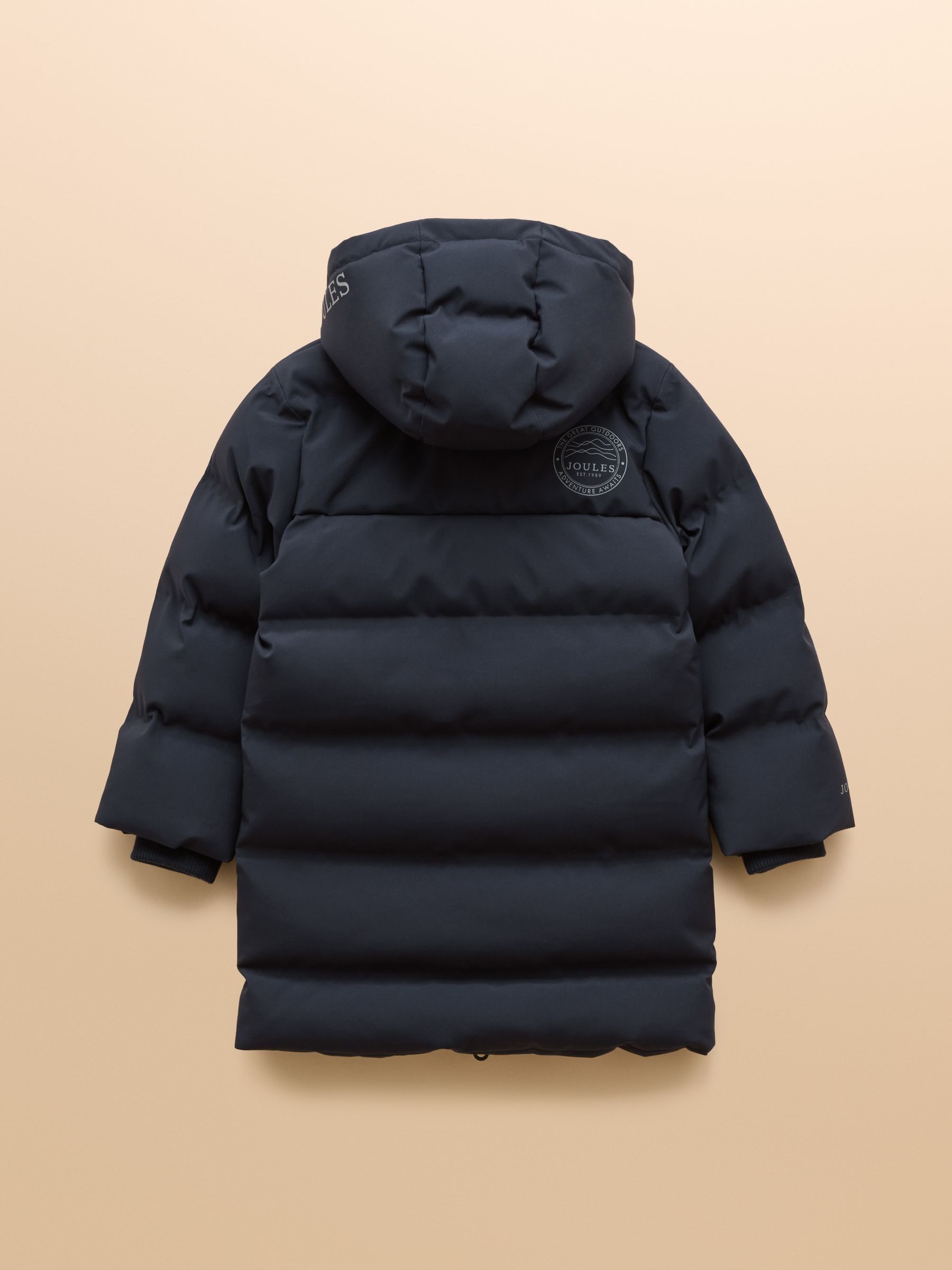 Kids' Padwell Navy Waterproof Padded Coat - Image 4 of 6