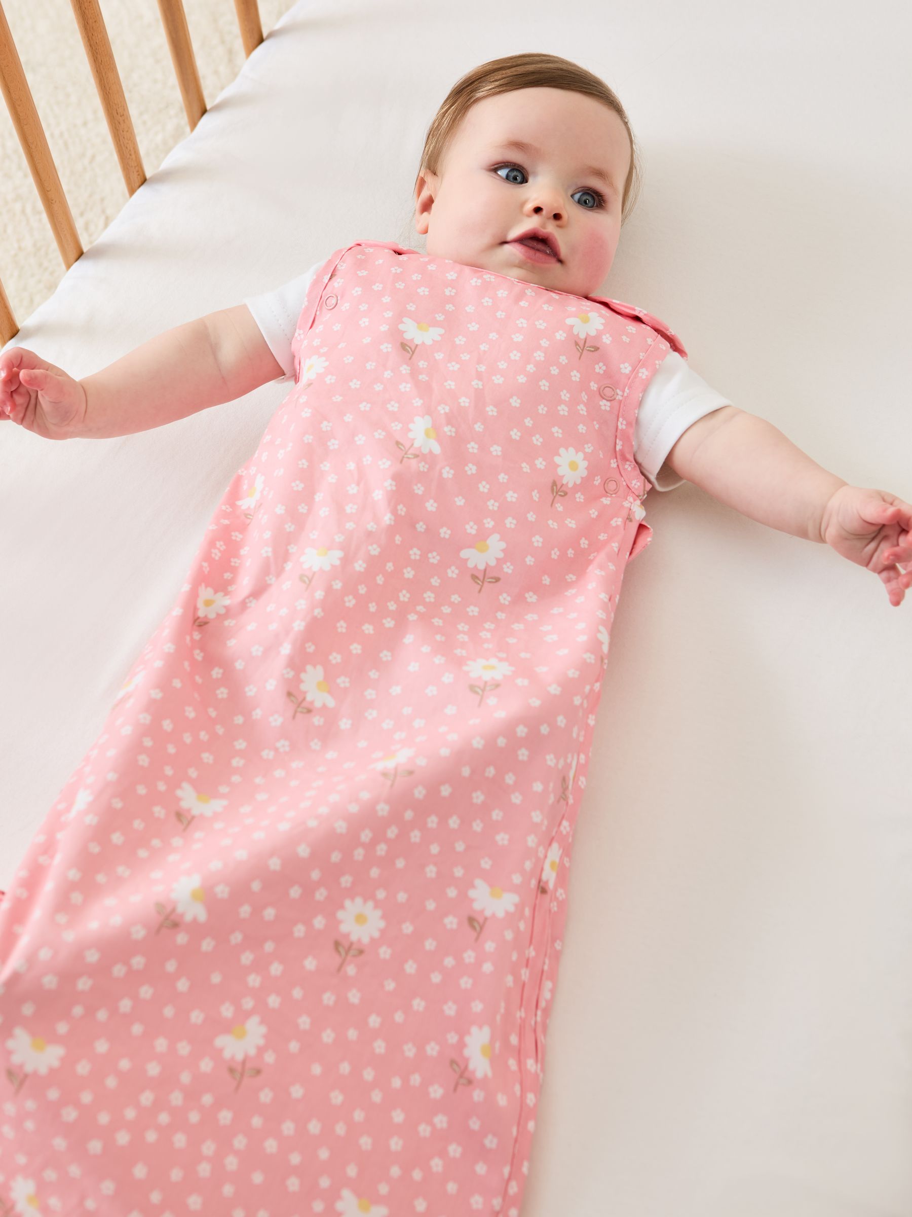 Floral 1 Tog Baby Sheet Sleeping Bag - Image 3 of 5