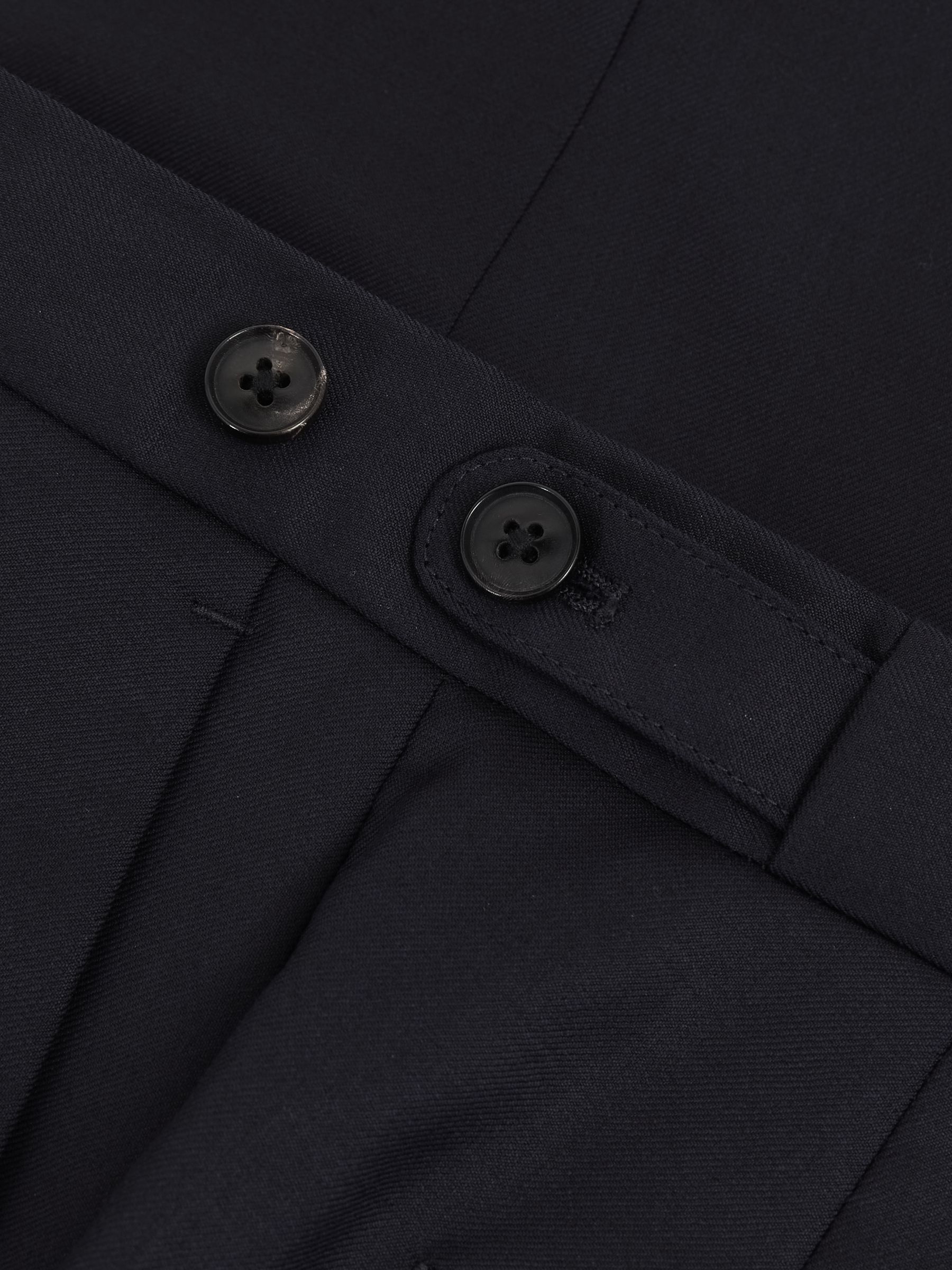 Wool-Blend Suit Trousers in Navy - Image 7 of 8