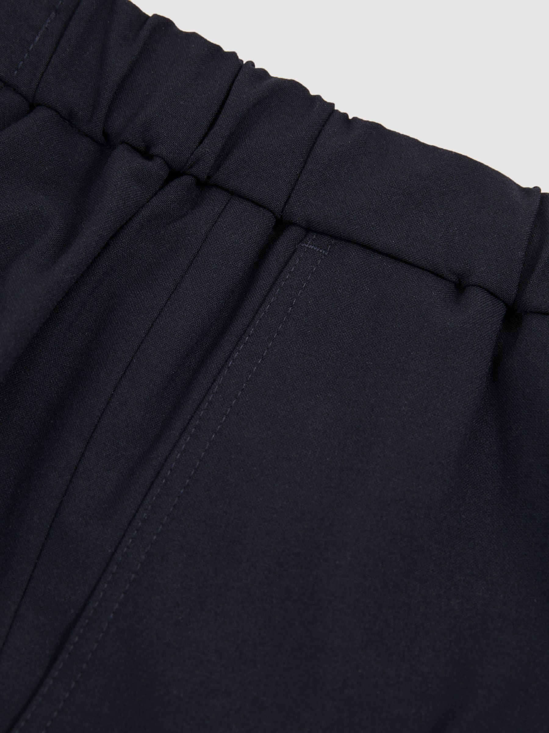 Drawstring Chino Shorts in Navy - Image 6 of 6