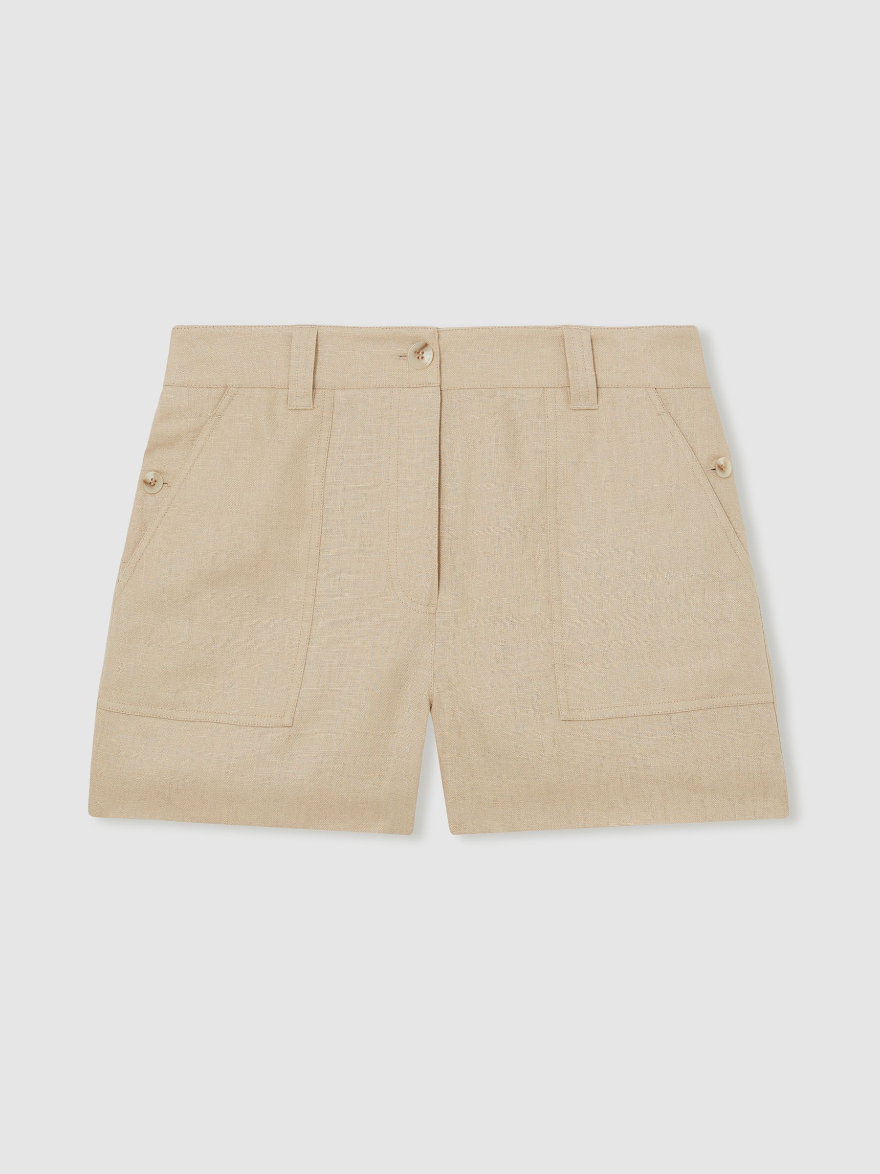 شورت كتان Ashby من Reiss - صورة 2 من 6 شورت كتان Ashby من Reiss - صورة 2 من 6