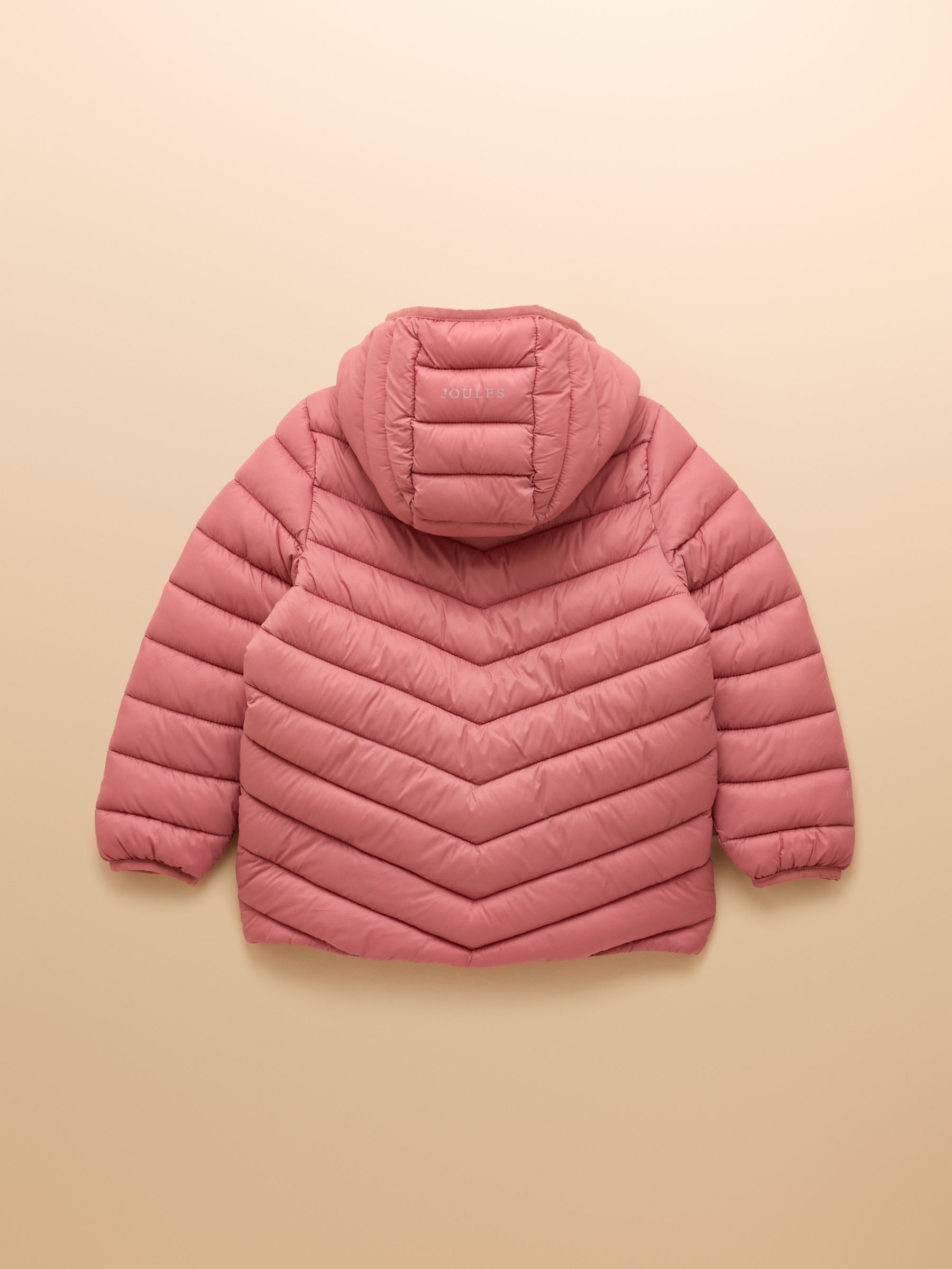 Kids' Cairn Pink Showerproof Padded Coat with Hood - Image 2 of 5