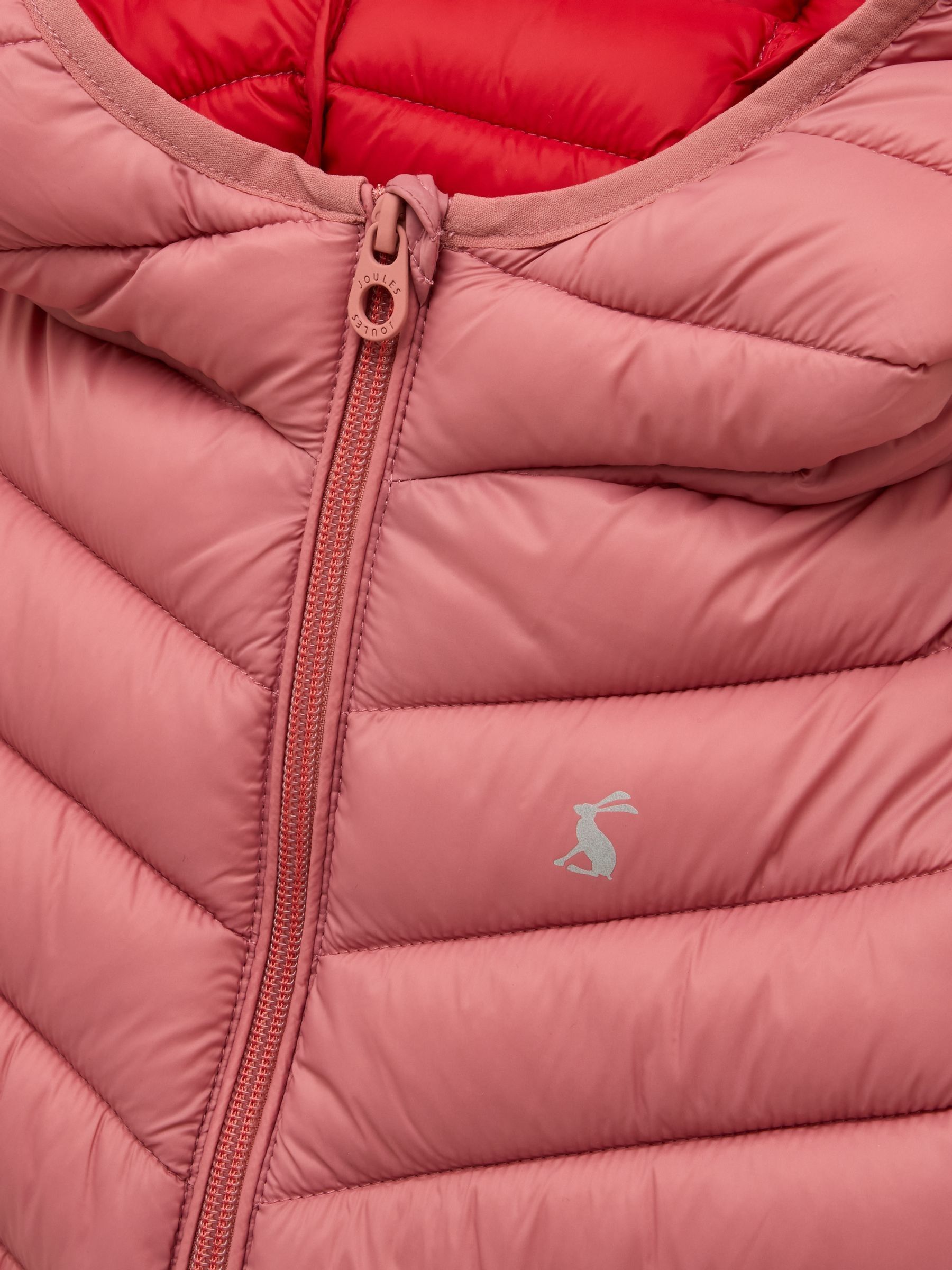 Kids' Cairn Pink Showerproof Padded Coat with Hood - Image 3 of 5