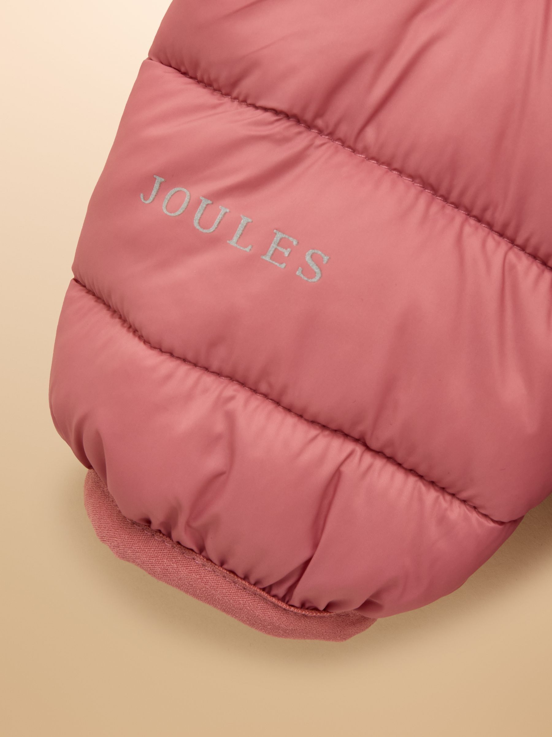 Kids' Cairn Pink Showerproof Padded Coat with Hood - Image 6 of 7