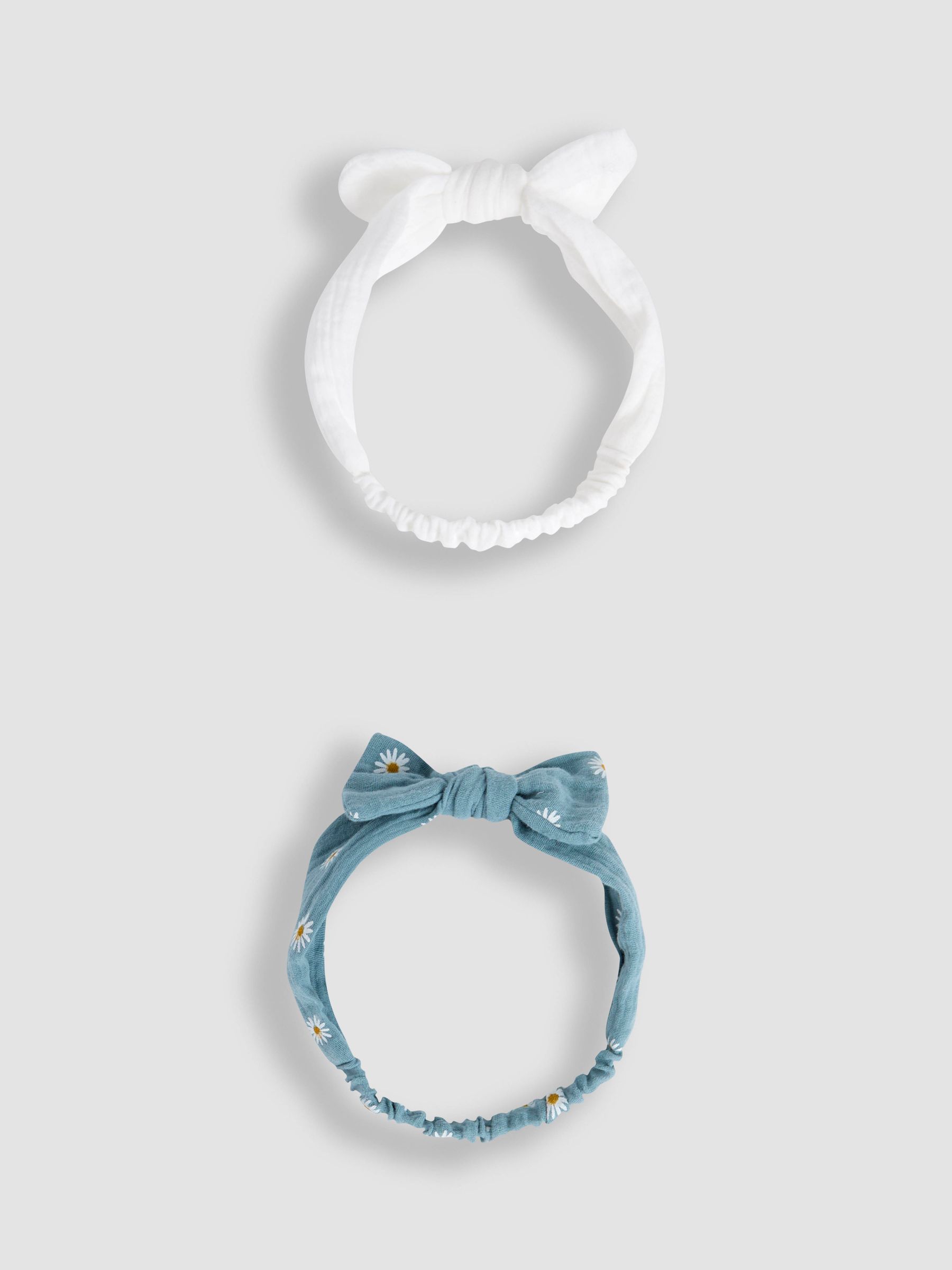 Green Pretty Bow Headbands 2 Pack - Image 2 of 3