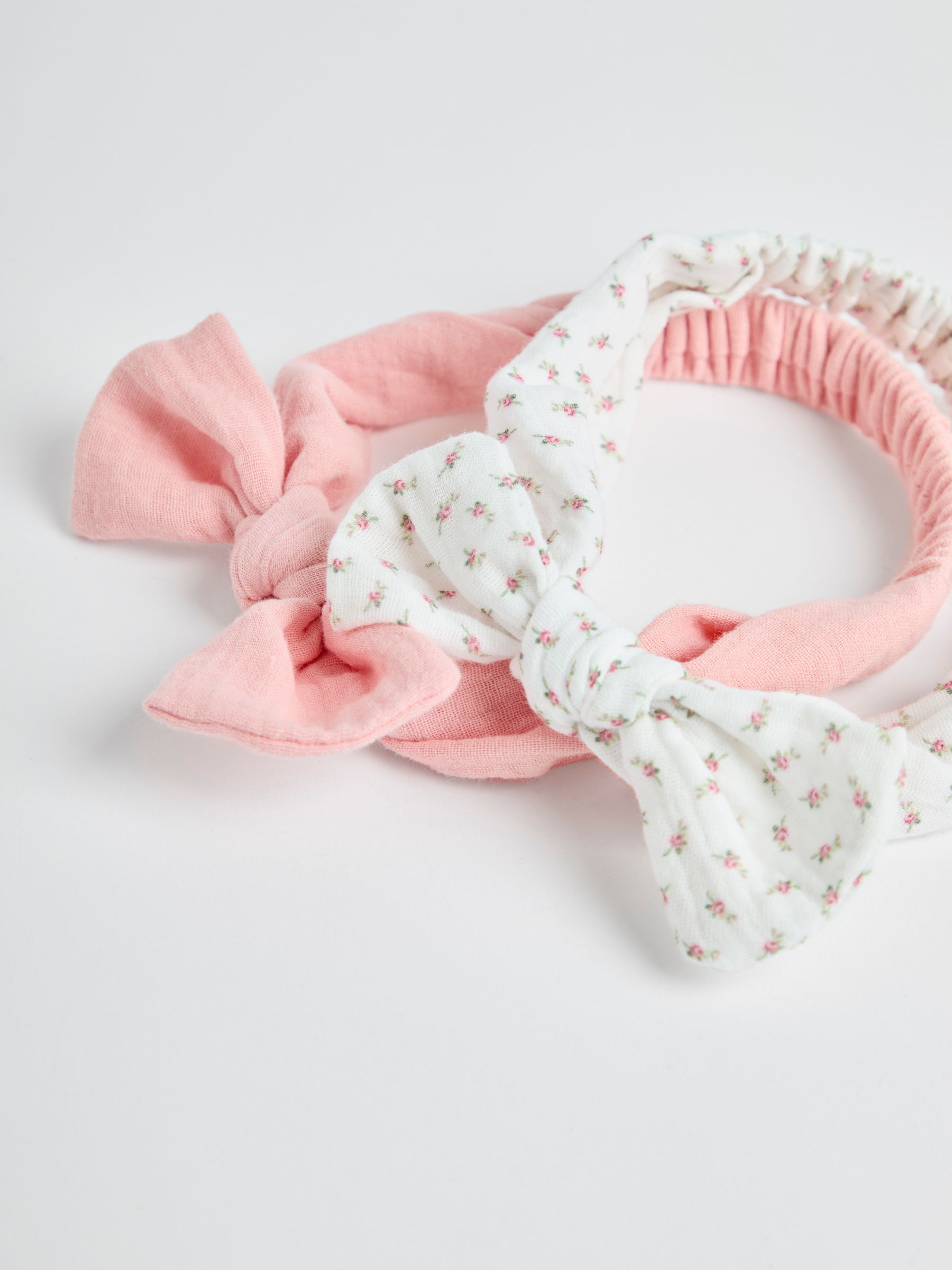 Pink Pretty Bow Headbands 2 Pack - Image 3 of 3