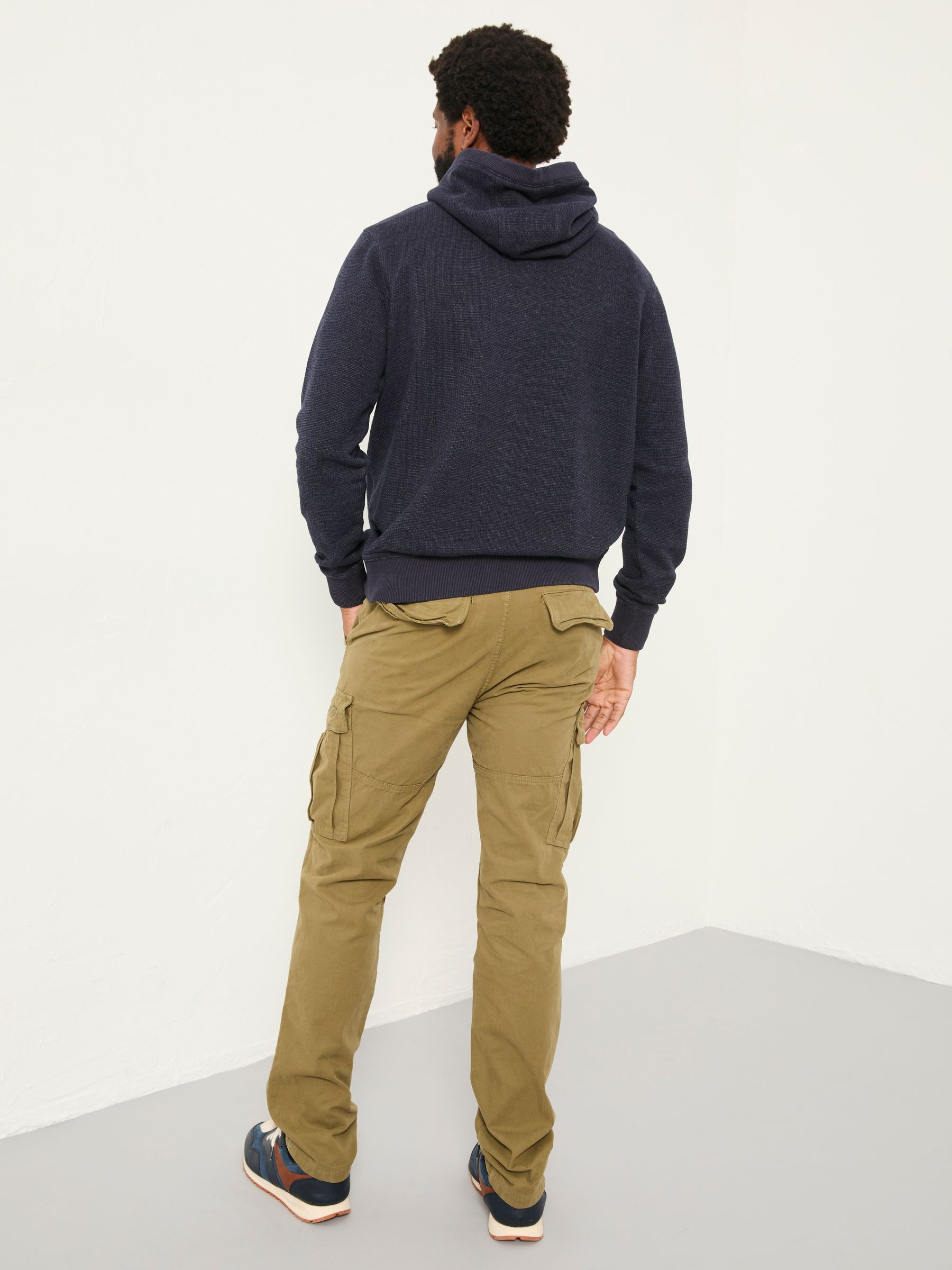 Breakyard Olive Green Cargo Trousers - Image 2 of 5