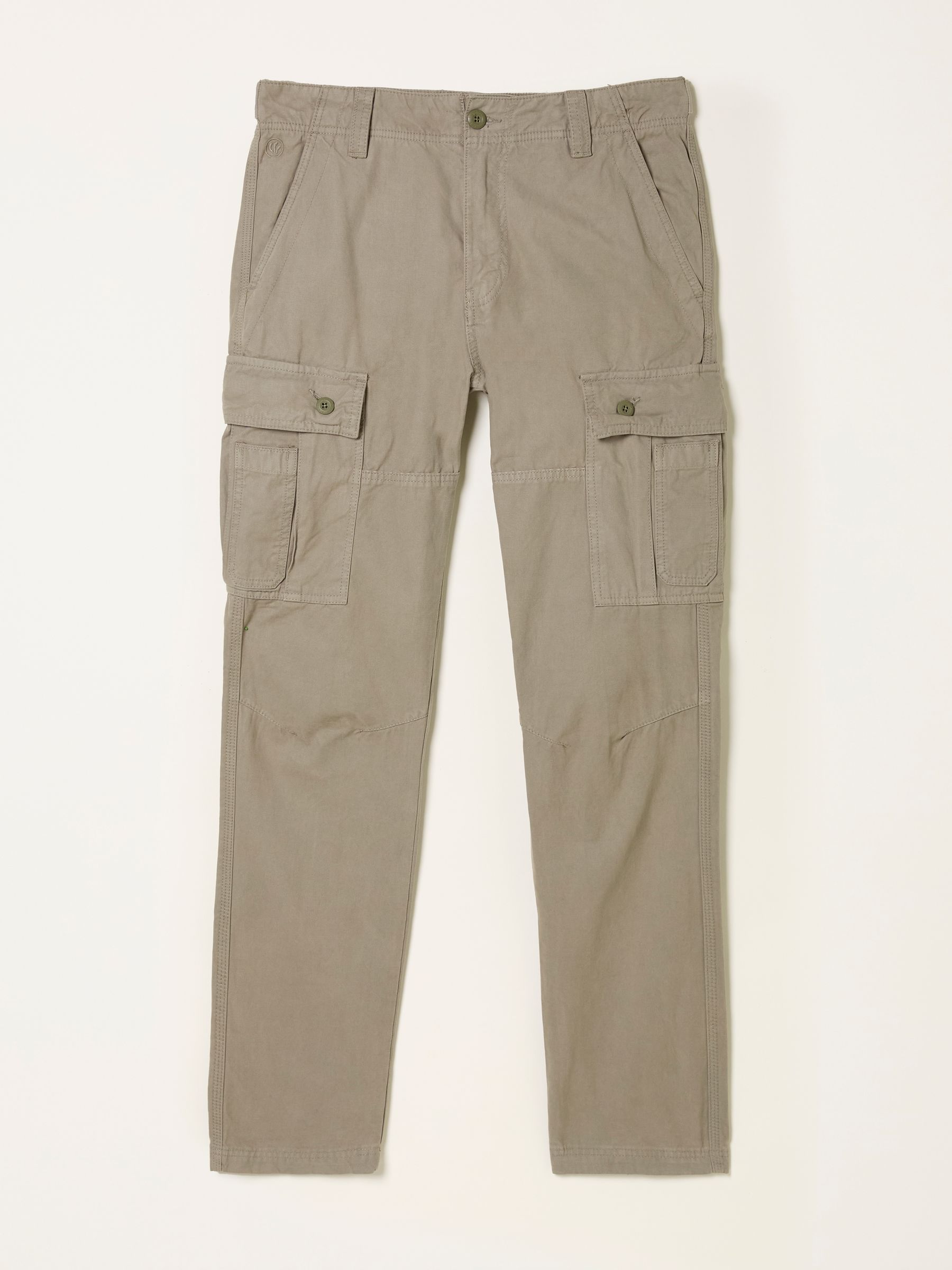 Breakyard Grey Cargo Trousers - Image 6 of 6