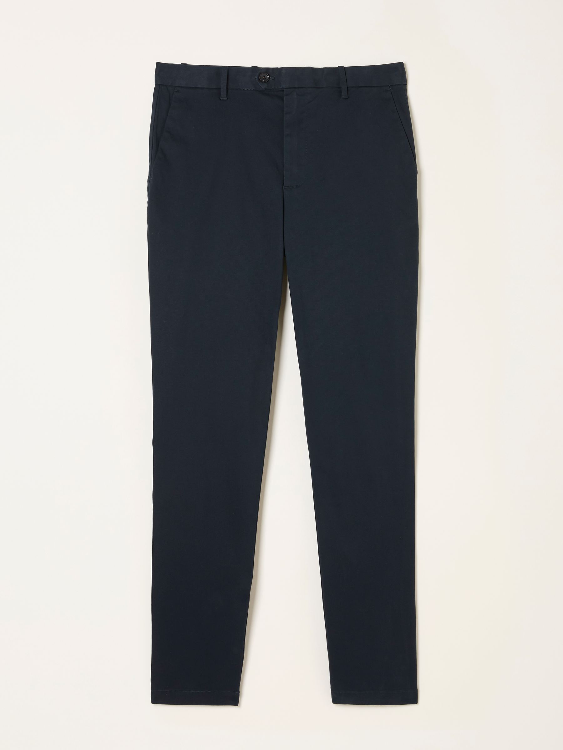 Bosbury Dark Navy Tailored Fit Smart Chino Trousers - Image 1 of 1