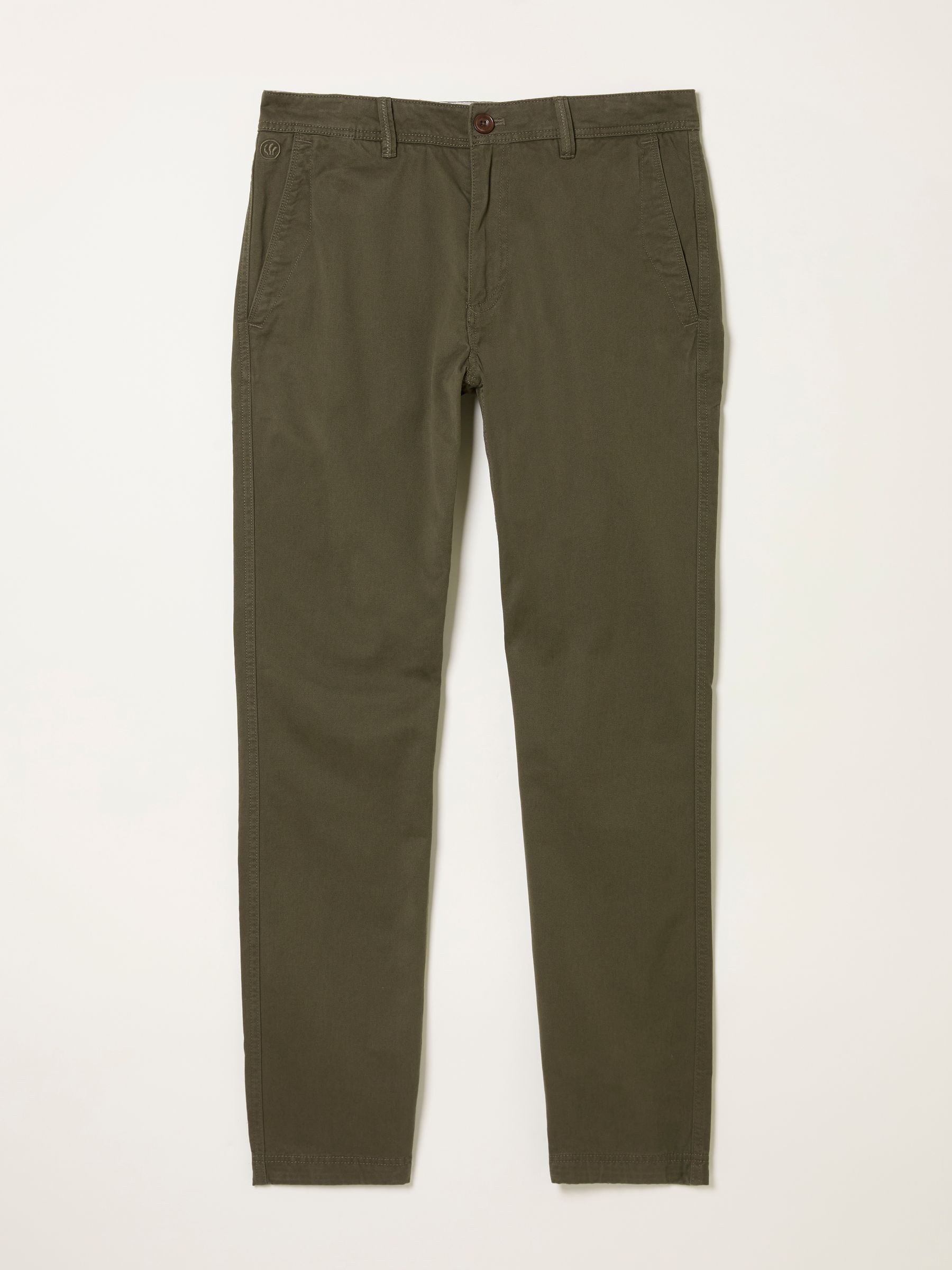 Dark Green Modern Coastal Chinos - Image 6 of 6