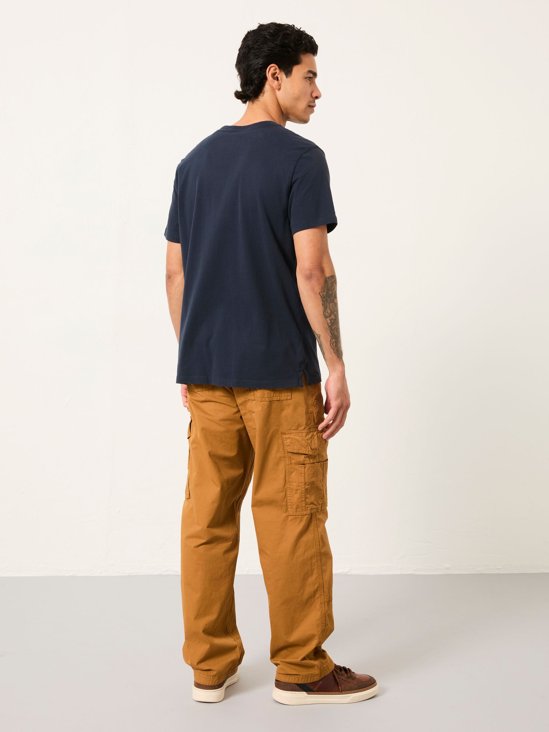 Bude Tan Brown Cargo Trousers - Image 2 of 5