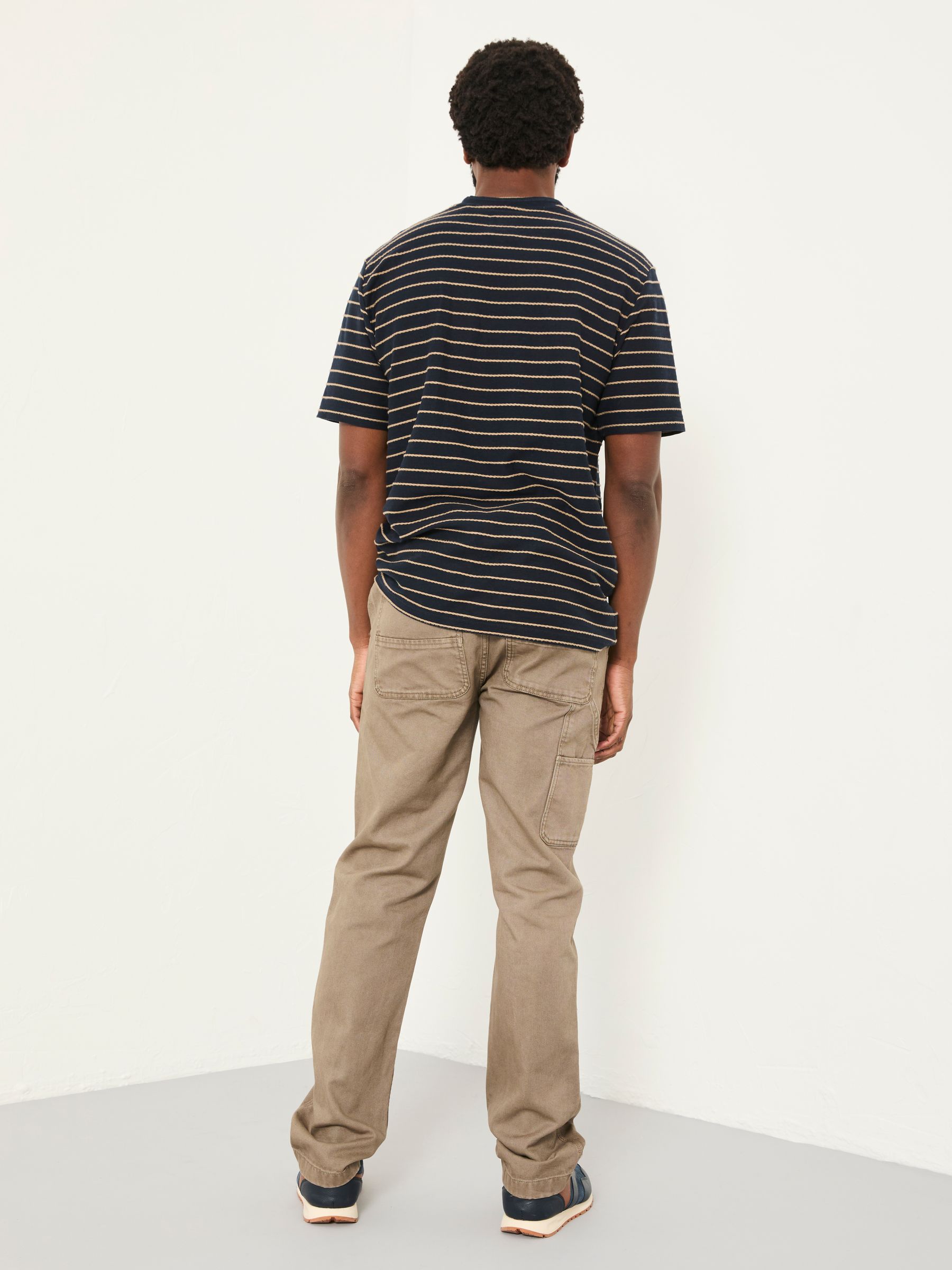 Wardley Grey Loose Fit Canvas Utility Trousers - Image 2 of 6