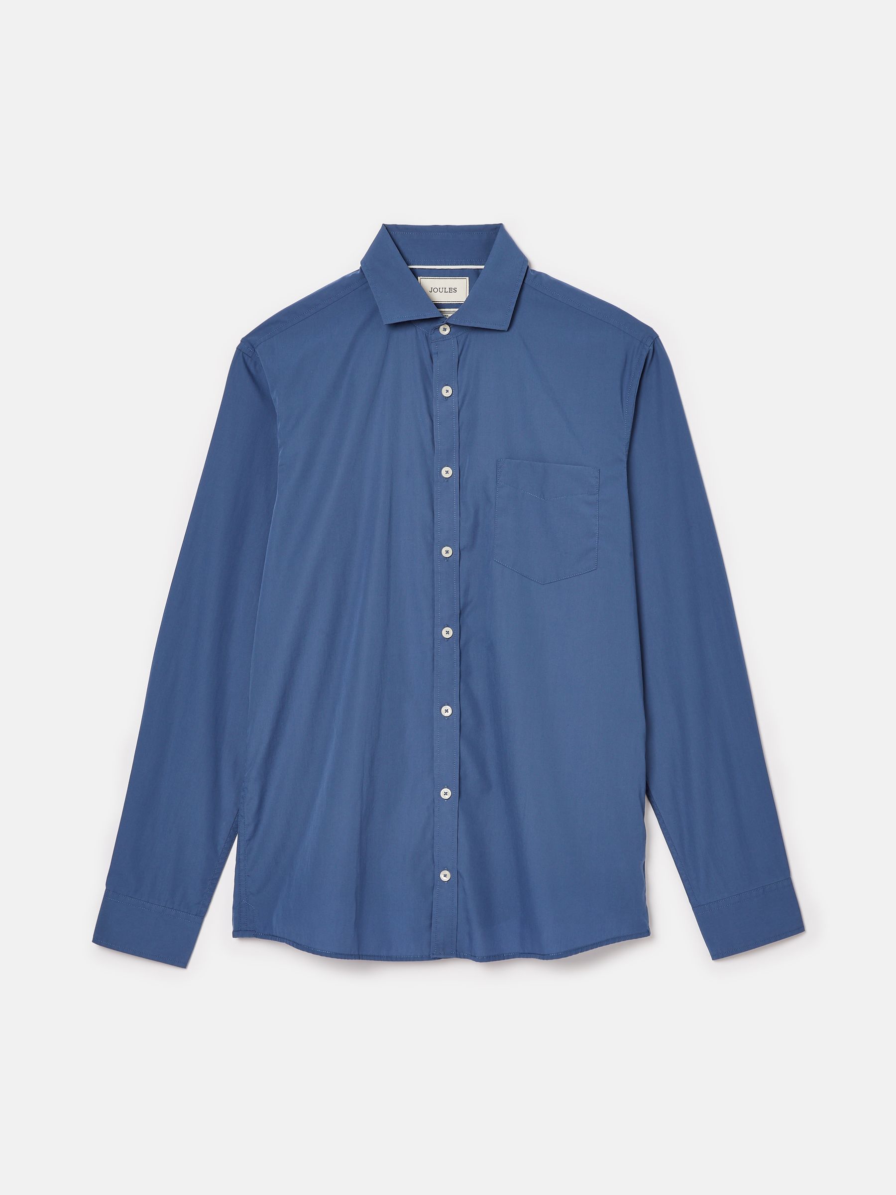 3 Pack Green/Blue Lightweight Cotton Shirts Classic Fit - Image 16 of 20
