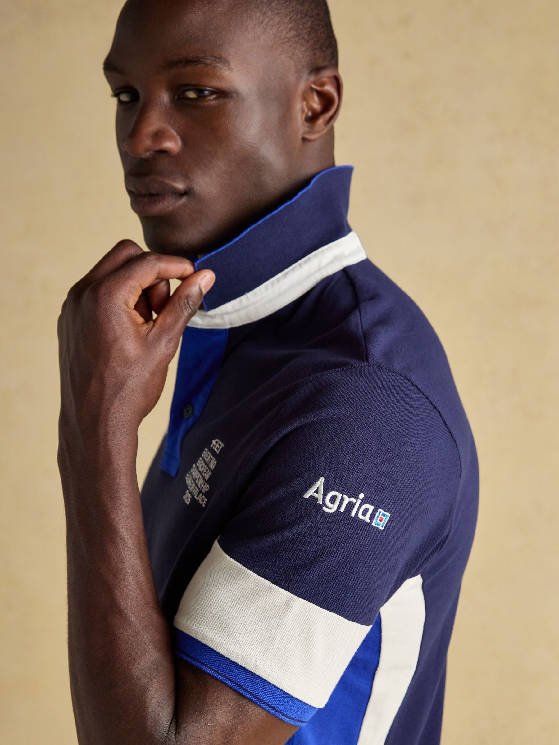 Official Blenheim Navy European Championship Pique Polo Shirt - Image 10 of 14