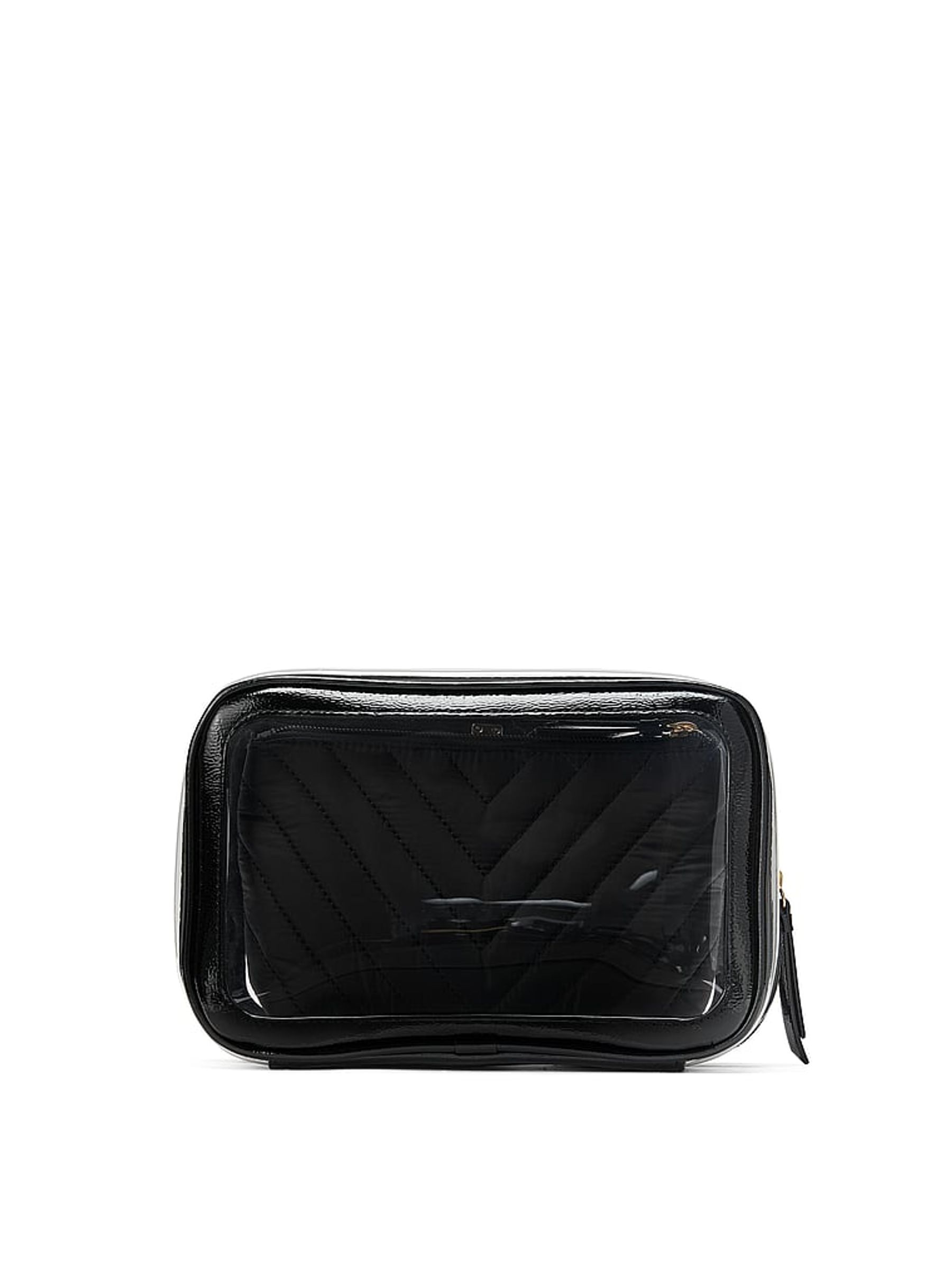 Black Travel Trio Makeup Bag - Image 3 of 3