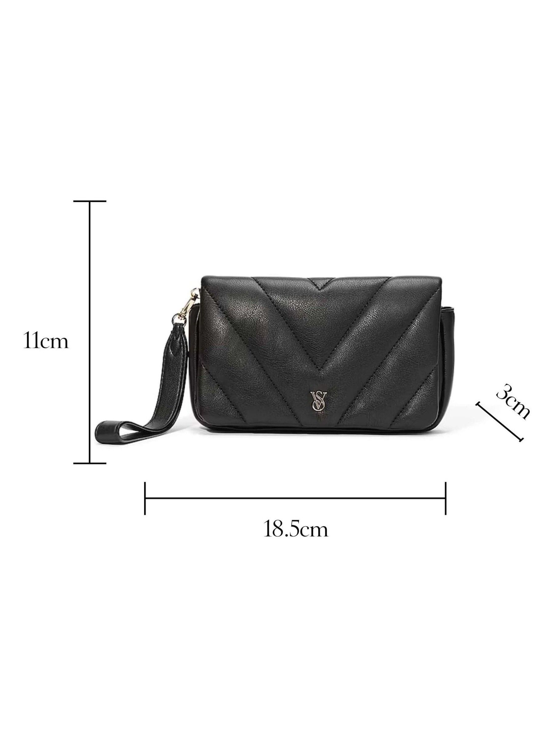 Black Wristlet Clutch Purse - Image 4 of 4