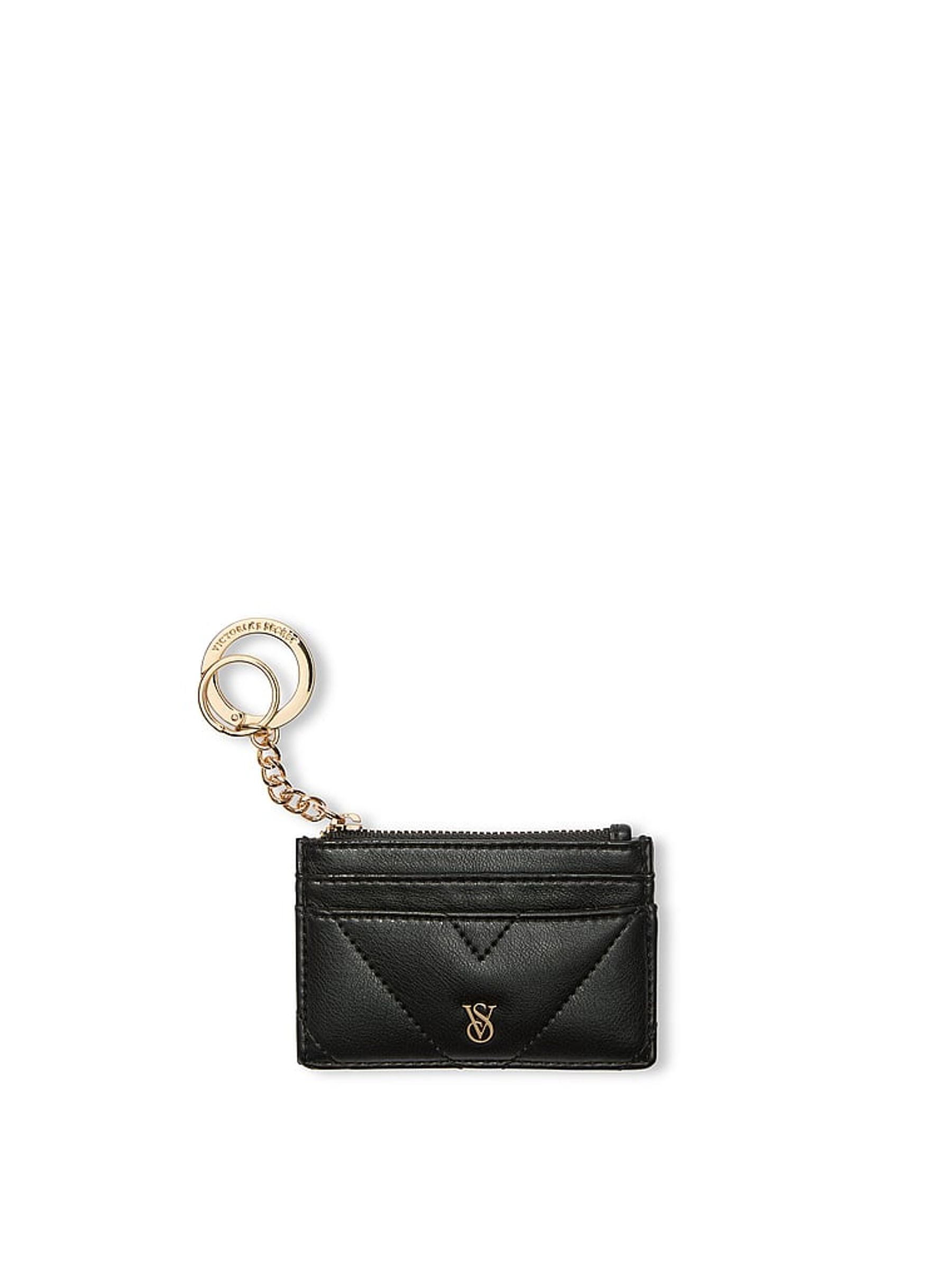 Black Card Holder Keyring - Image 1 of 2