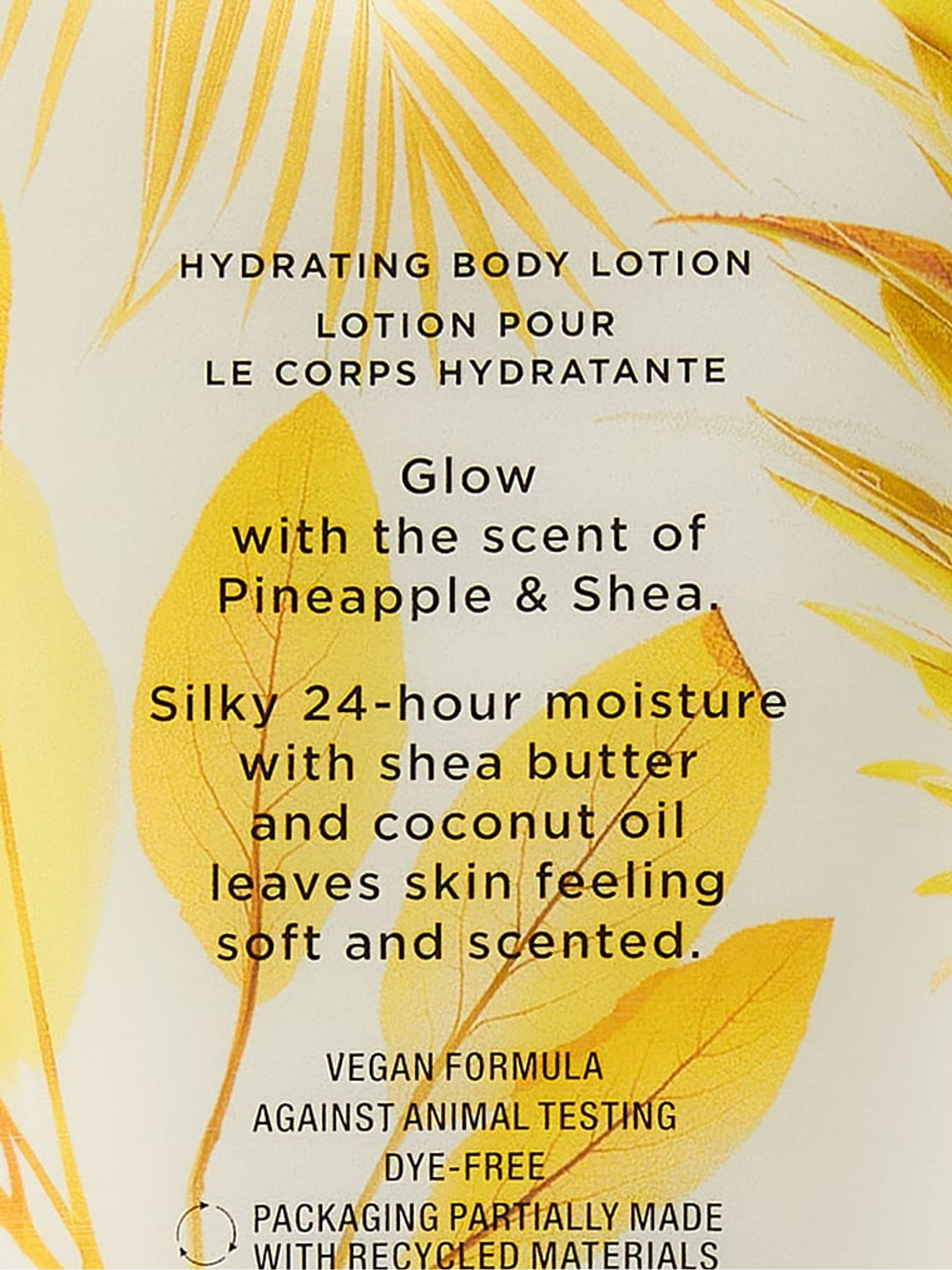 Pineapple & Shea Natural Beauty Body Scrub 368g - Image 2 of 2