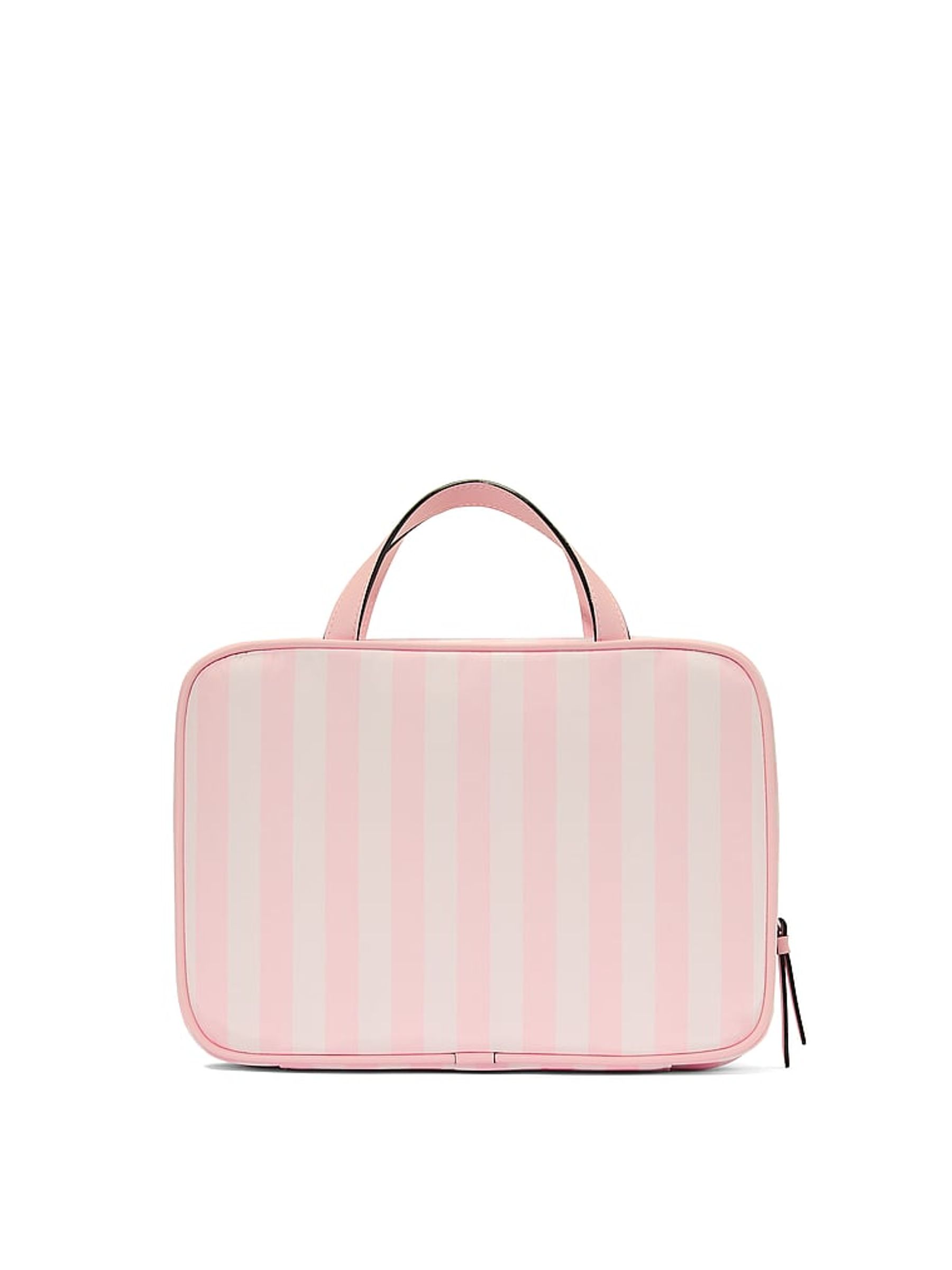 Iconic Stripe Pink Jetsetter Hanging Makeup Bag - Image 2 of 3