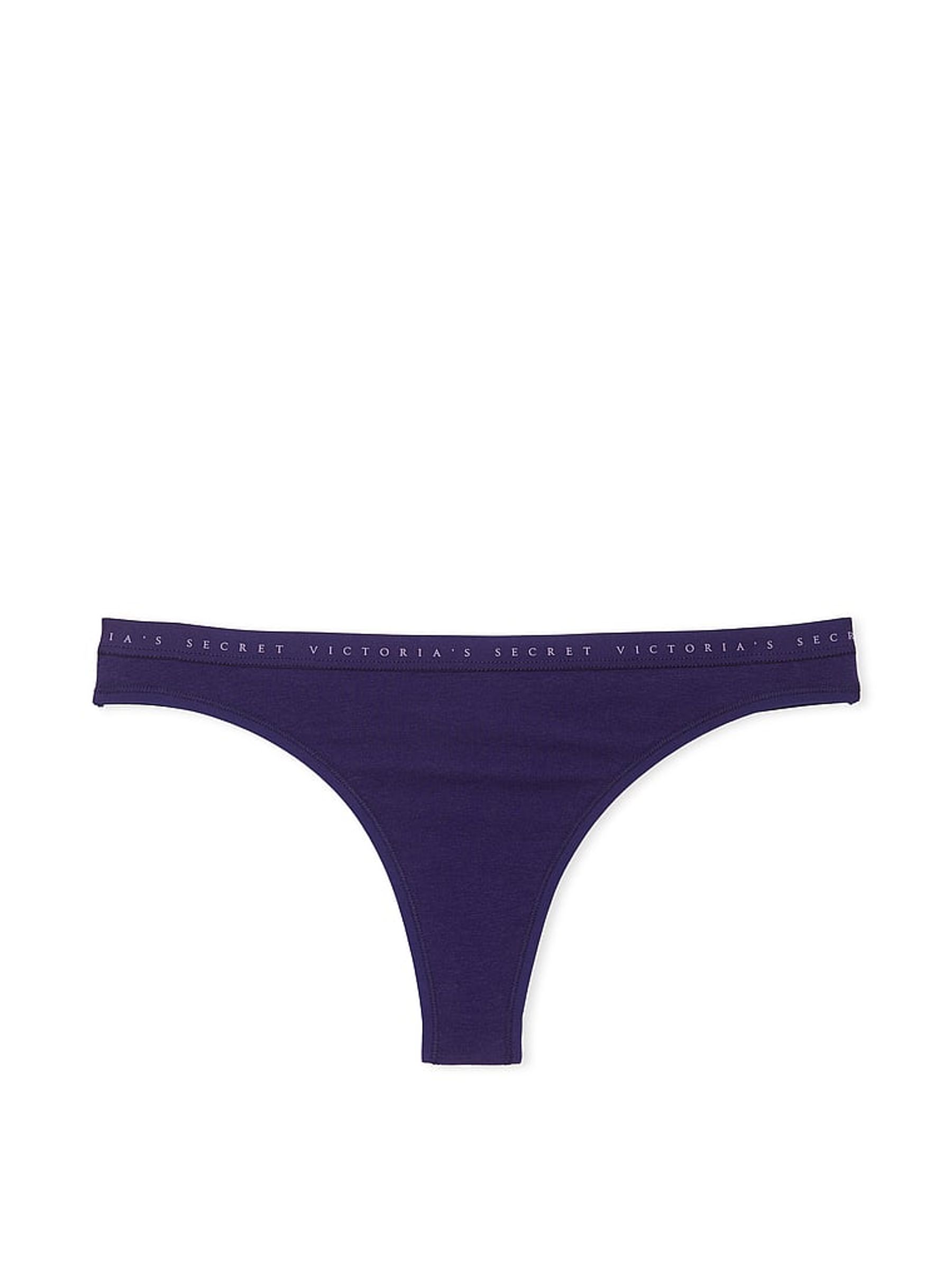 Stained Glass Purple Thong Knickers - Image 3 of 3