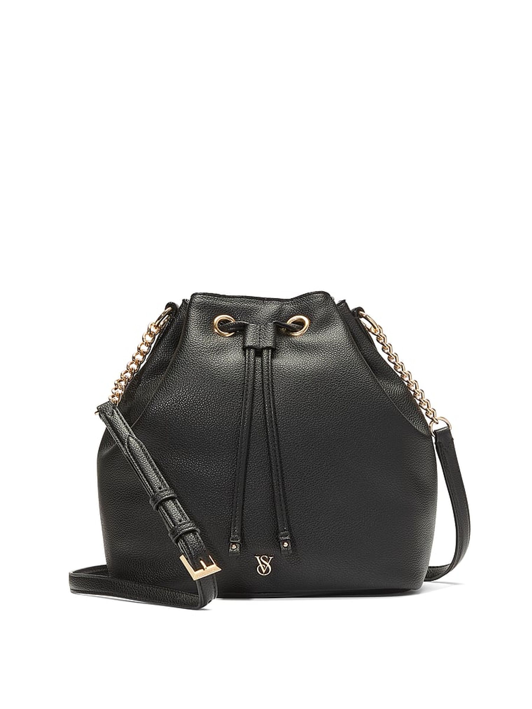 Black Bucket Crossbody Bag - Image 2 of 3