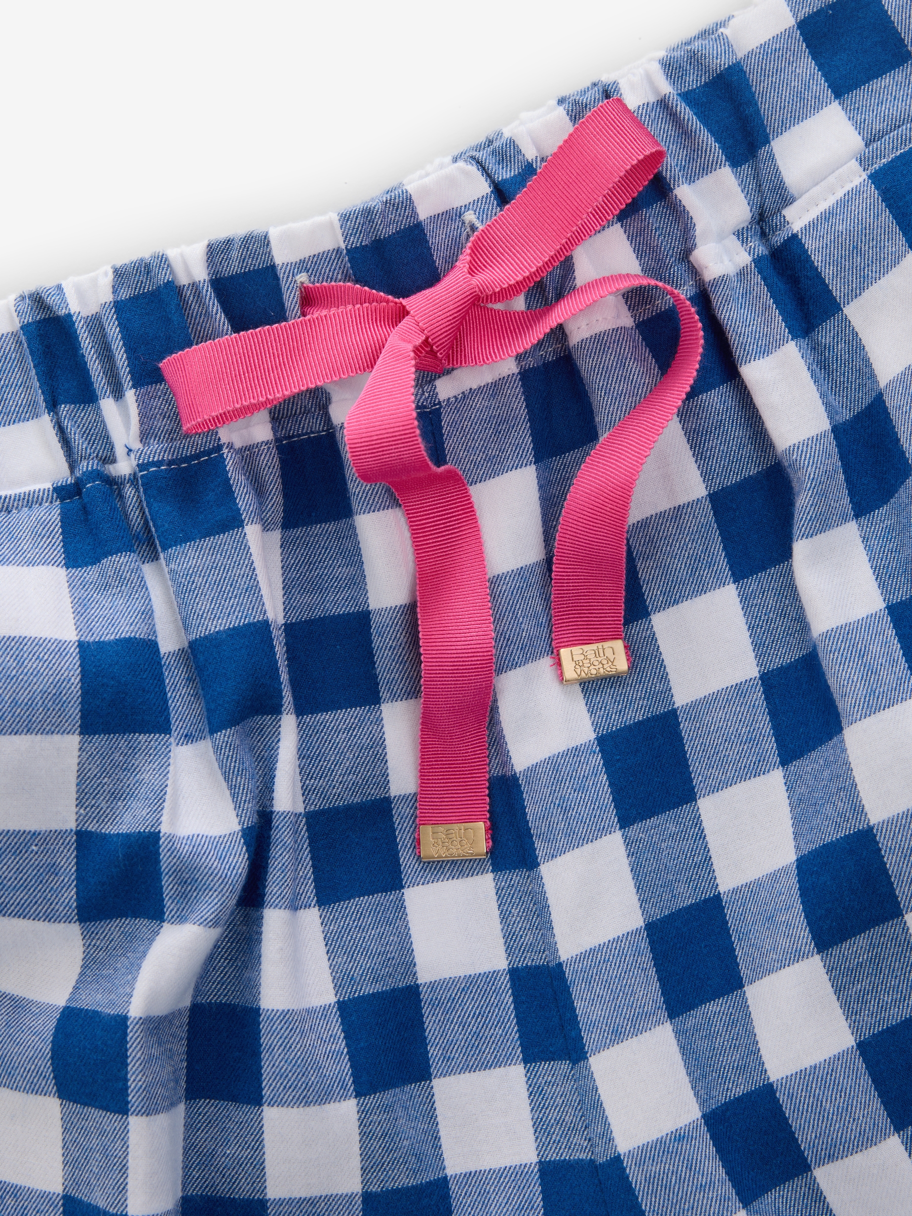 Blue Check Jersey Pyjamas - Image 11 of 12