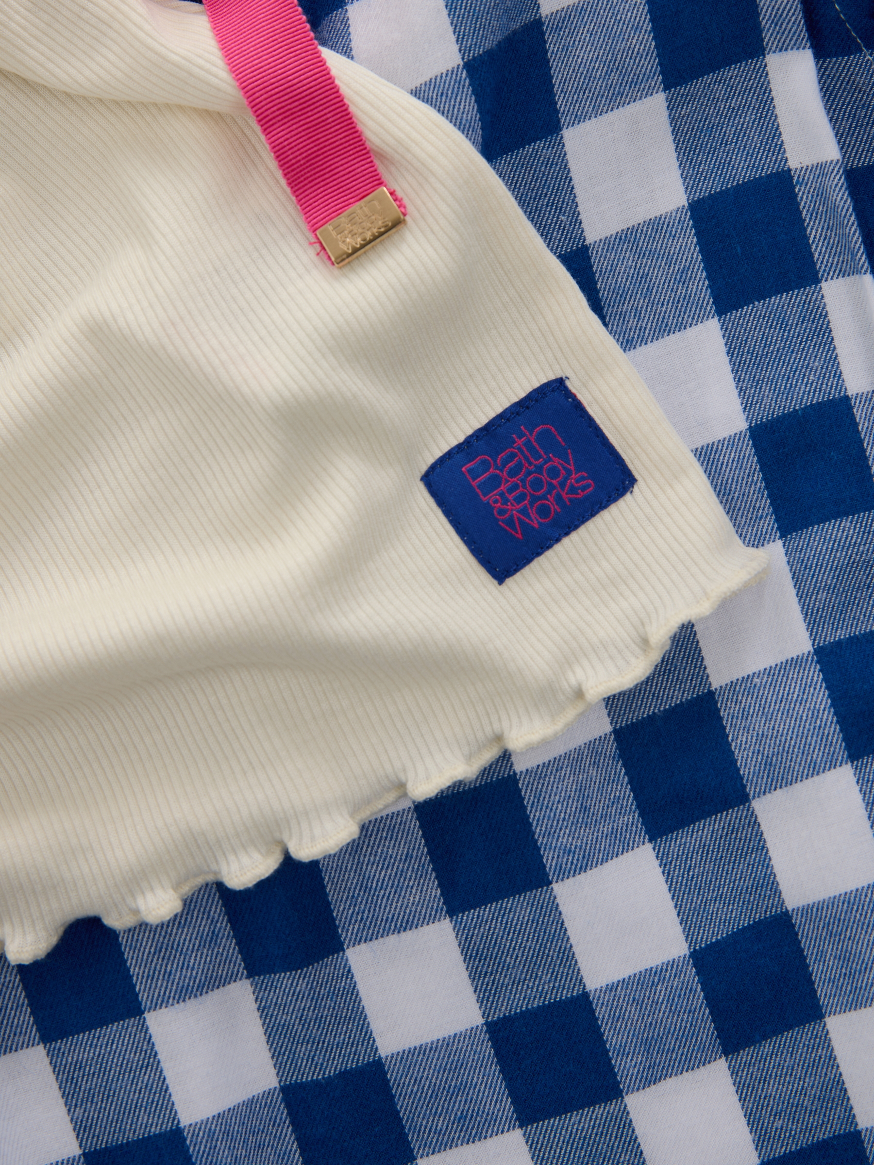 Blue Check Jersey Pyjamas - Image 12 of 12