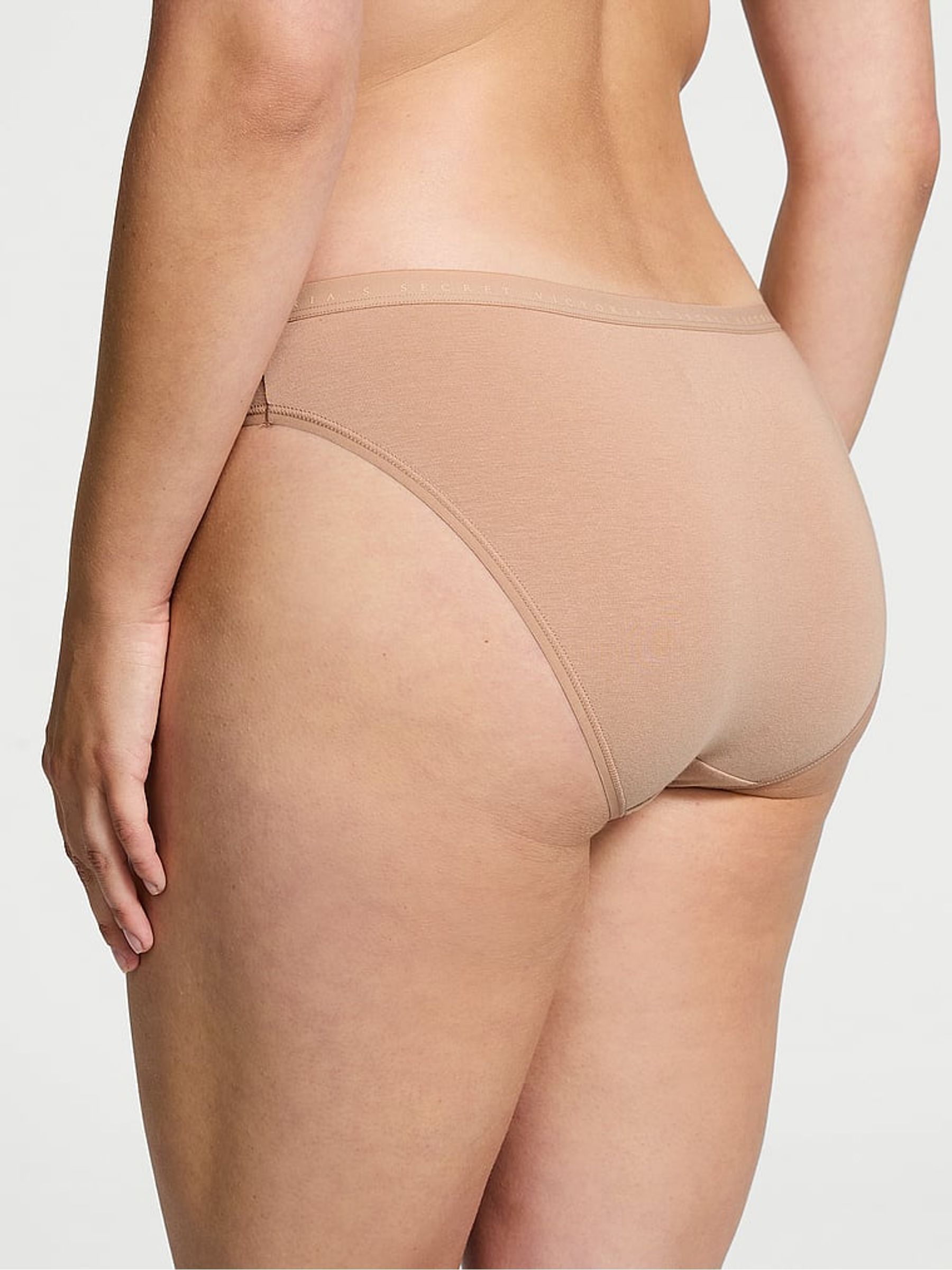 Praline Nude Logo Bikini Knickers - Image 2 of 3
