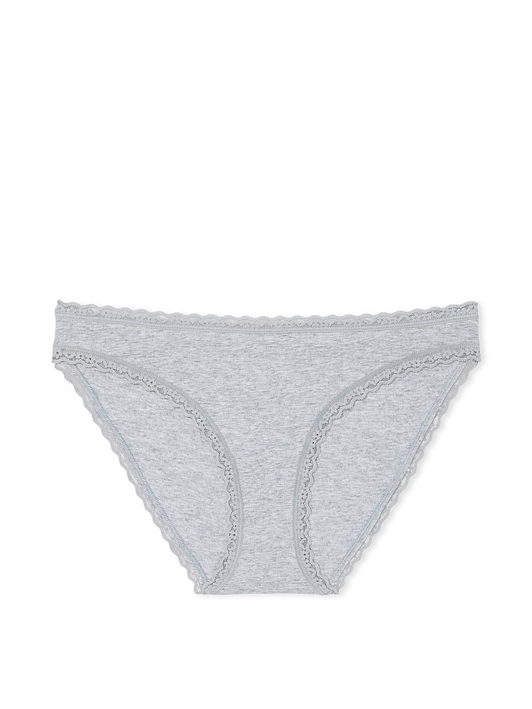 Grey Heather Bikini Knickers - Image 3 of 3