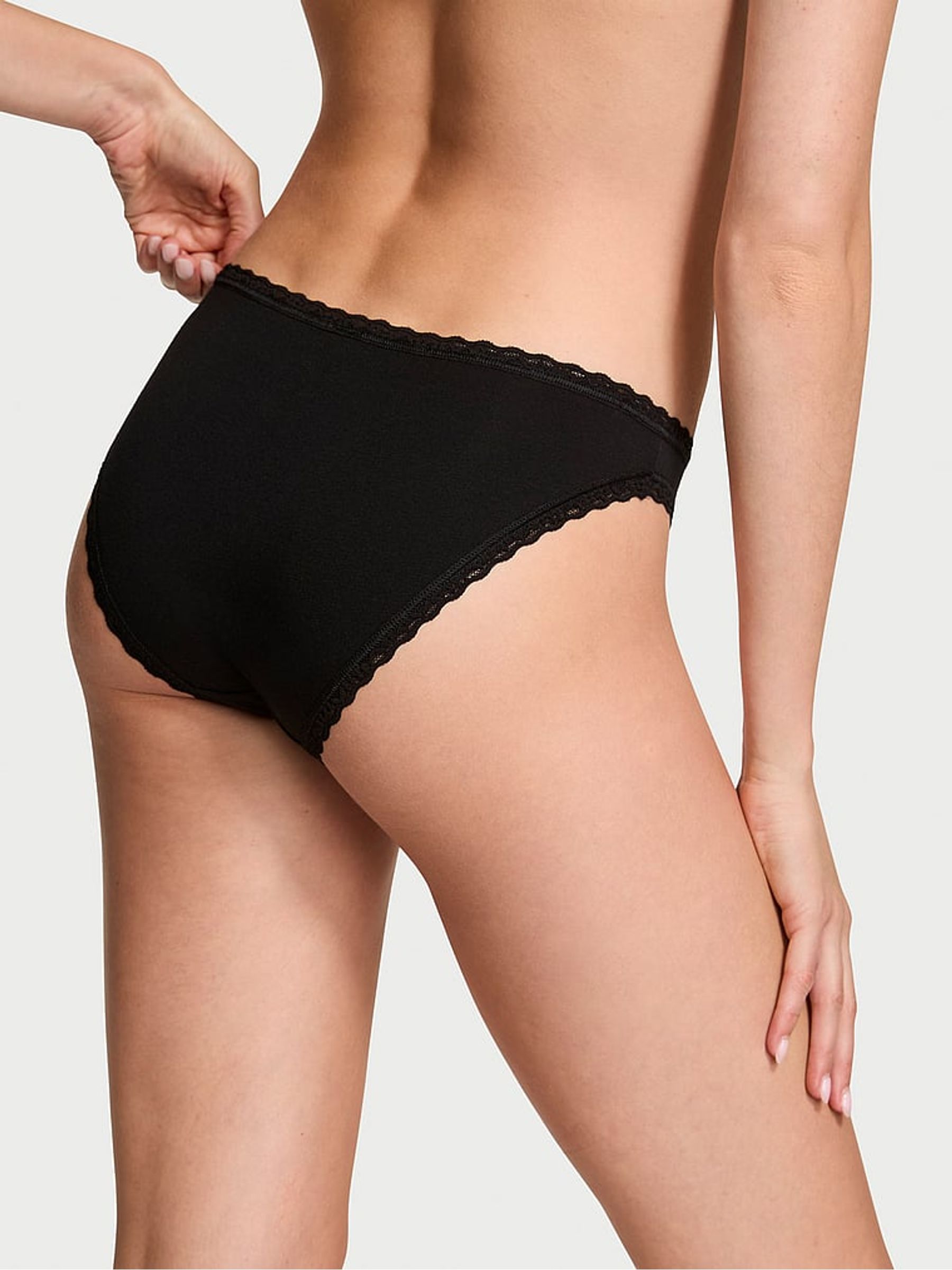 Black Bikini Knickers - Image 2 of 3
