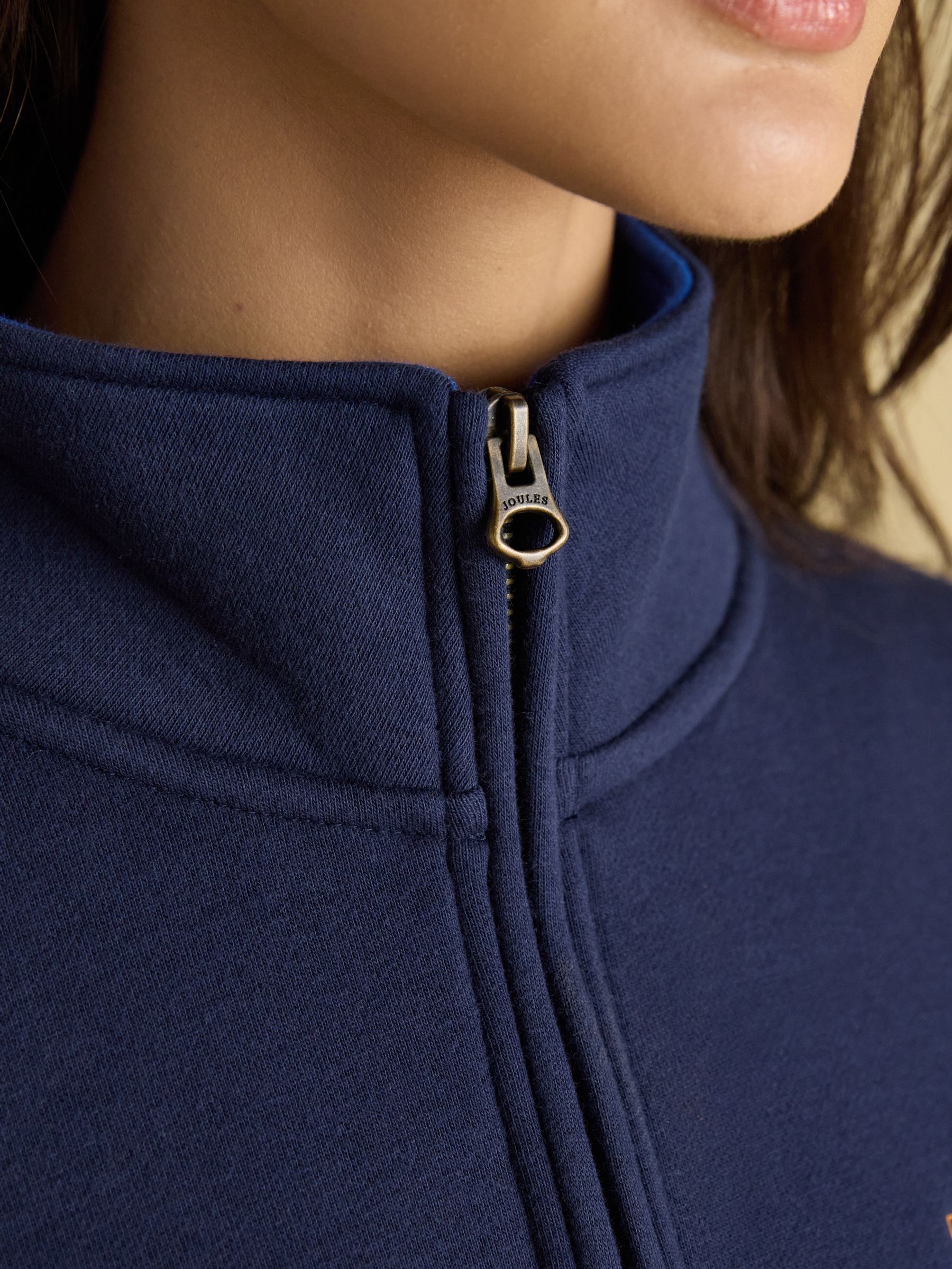 Official Blenheim Navy European Championship 1/4 Zip Sweatshirt - Image 6 of 9