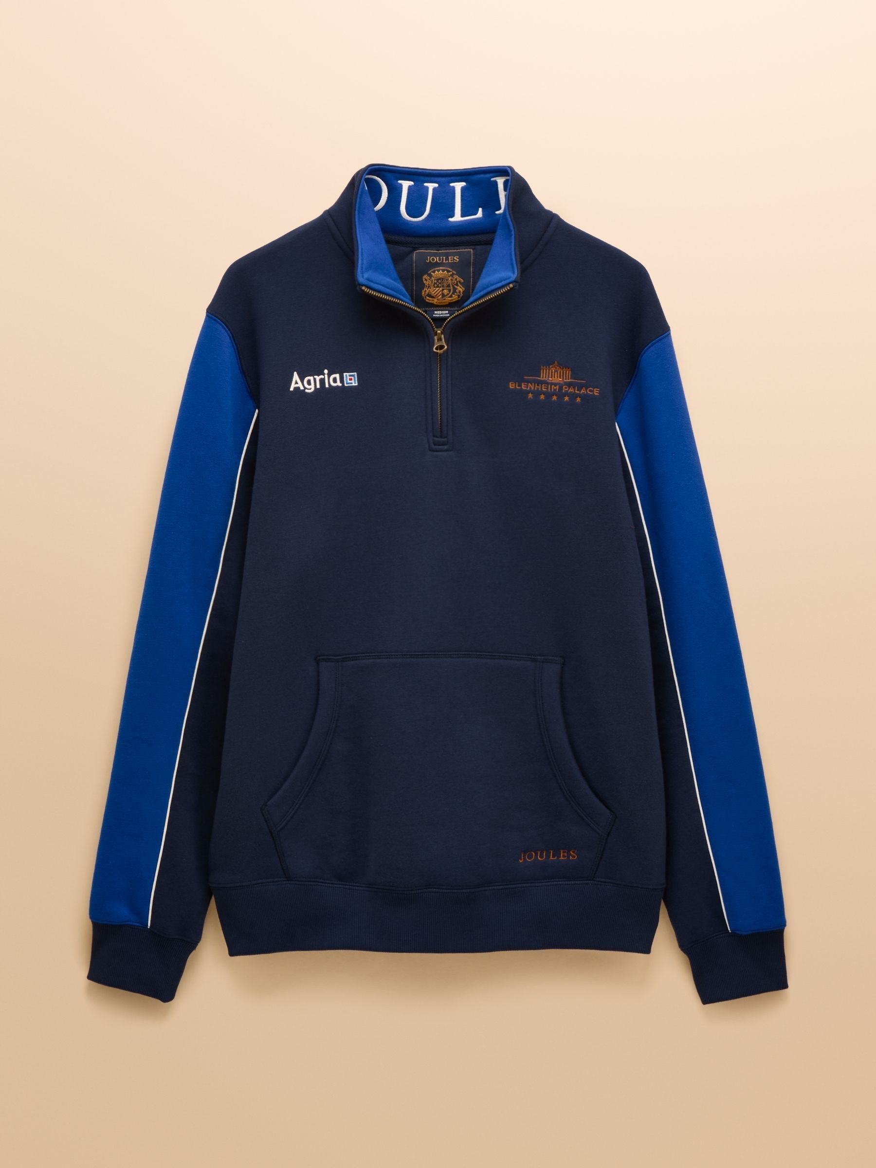 Official Blenheim Navy European Championship 1/4 Zip Sweatshirt - Image 9 of 9
