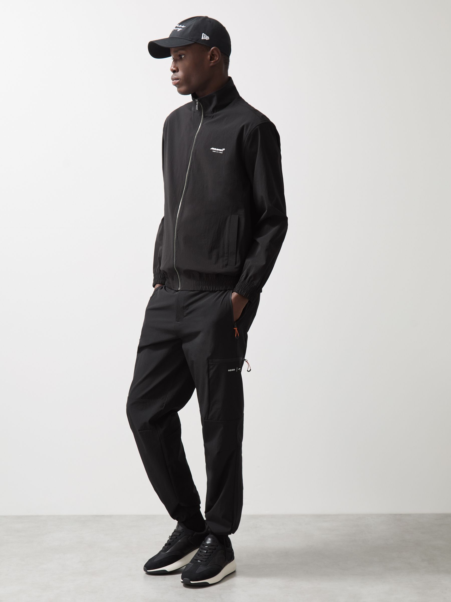 McLaren F1 Team Tech Funnel-Neck Jacket in Black - Image 3 of 9