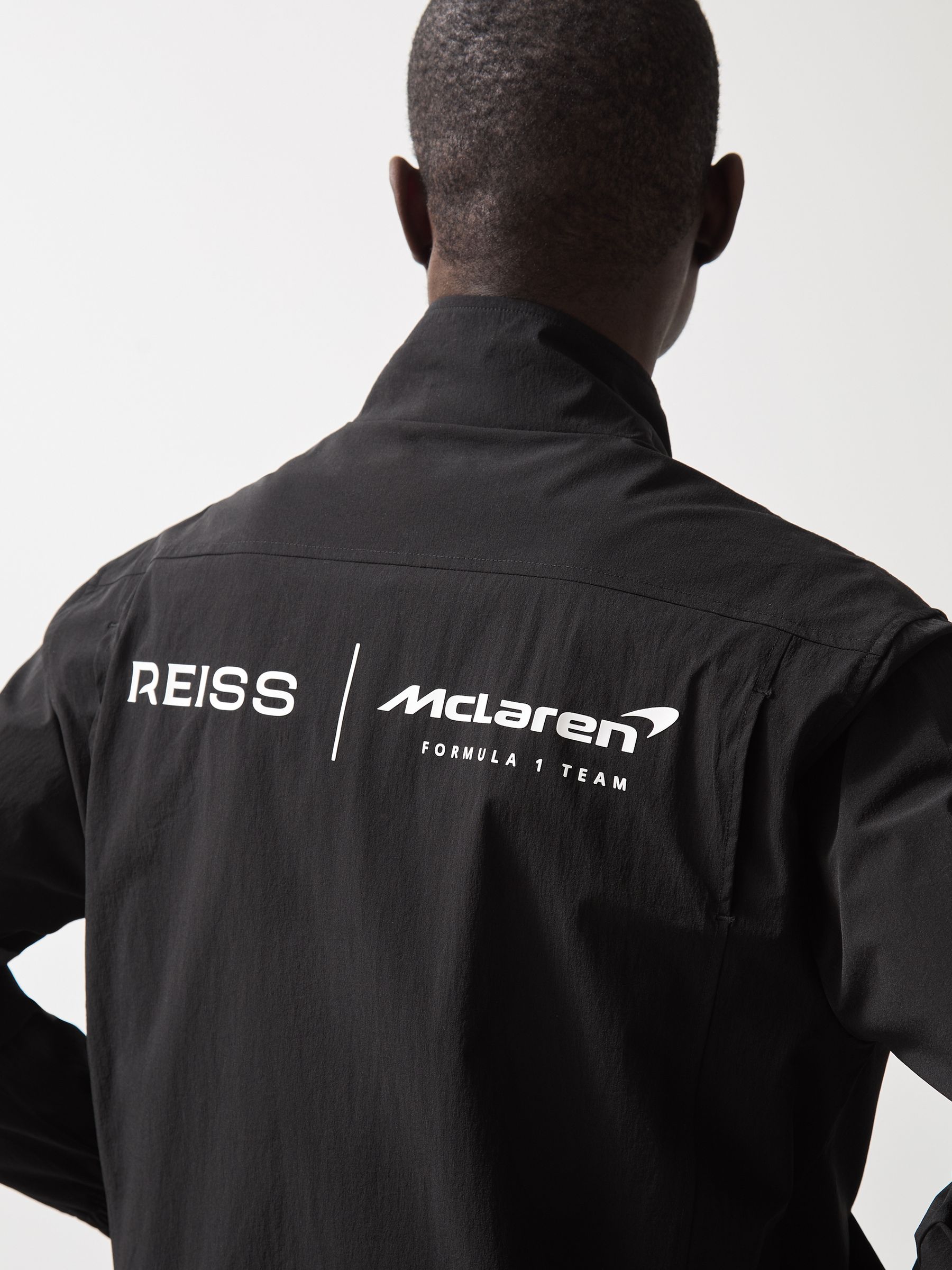 McLaren F1 Team Tech Funnel-Neck Jacket in Black - Image 4 of 9