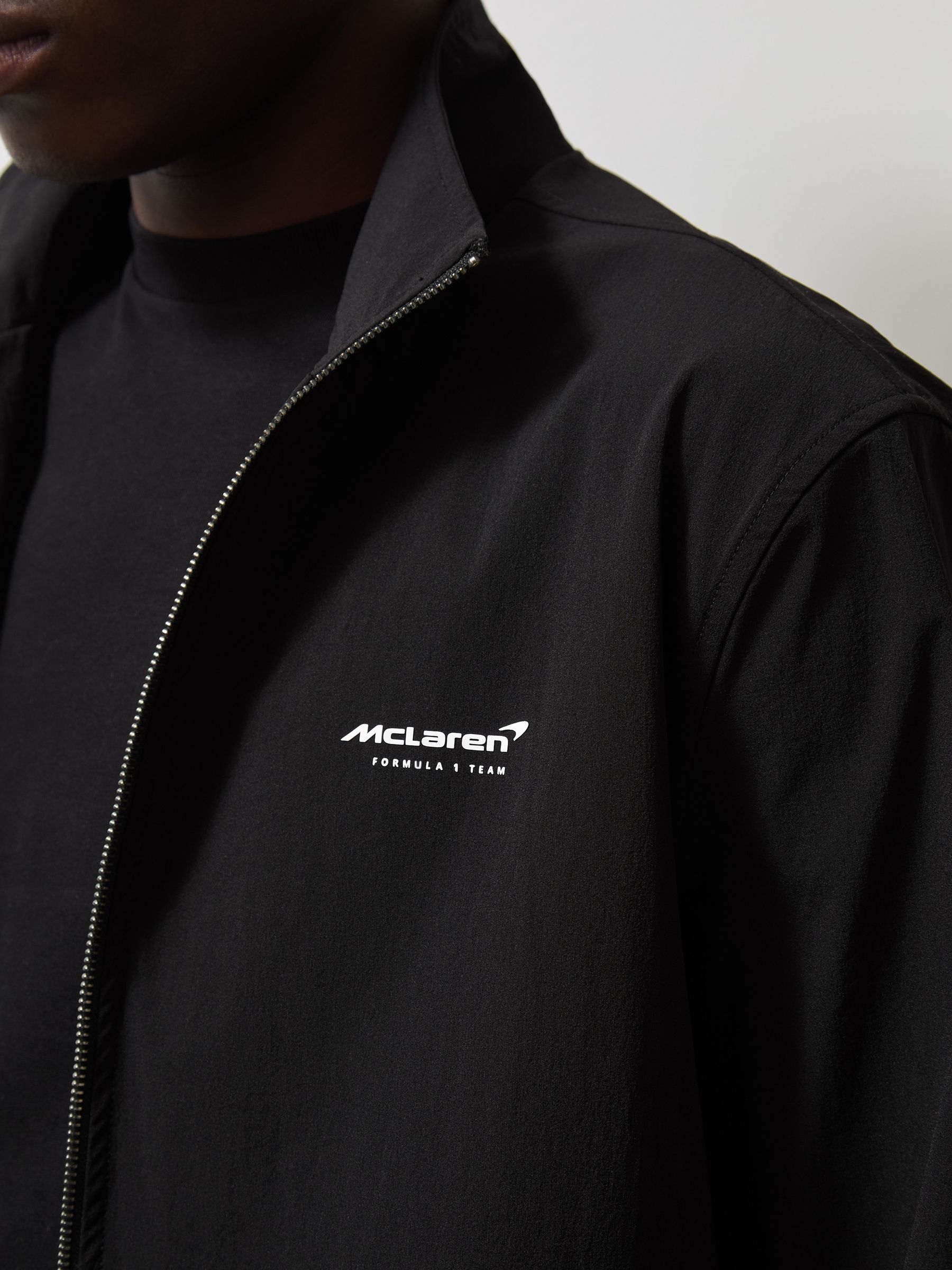 McLaren F1 Team Tech Funnel-Neck Jacket in Black - Image 6 of 9