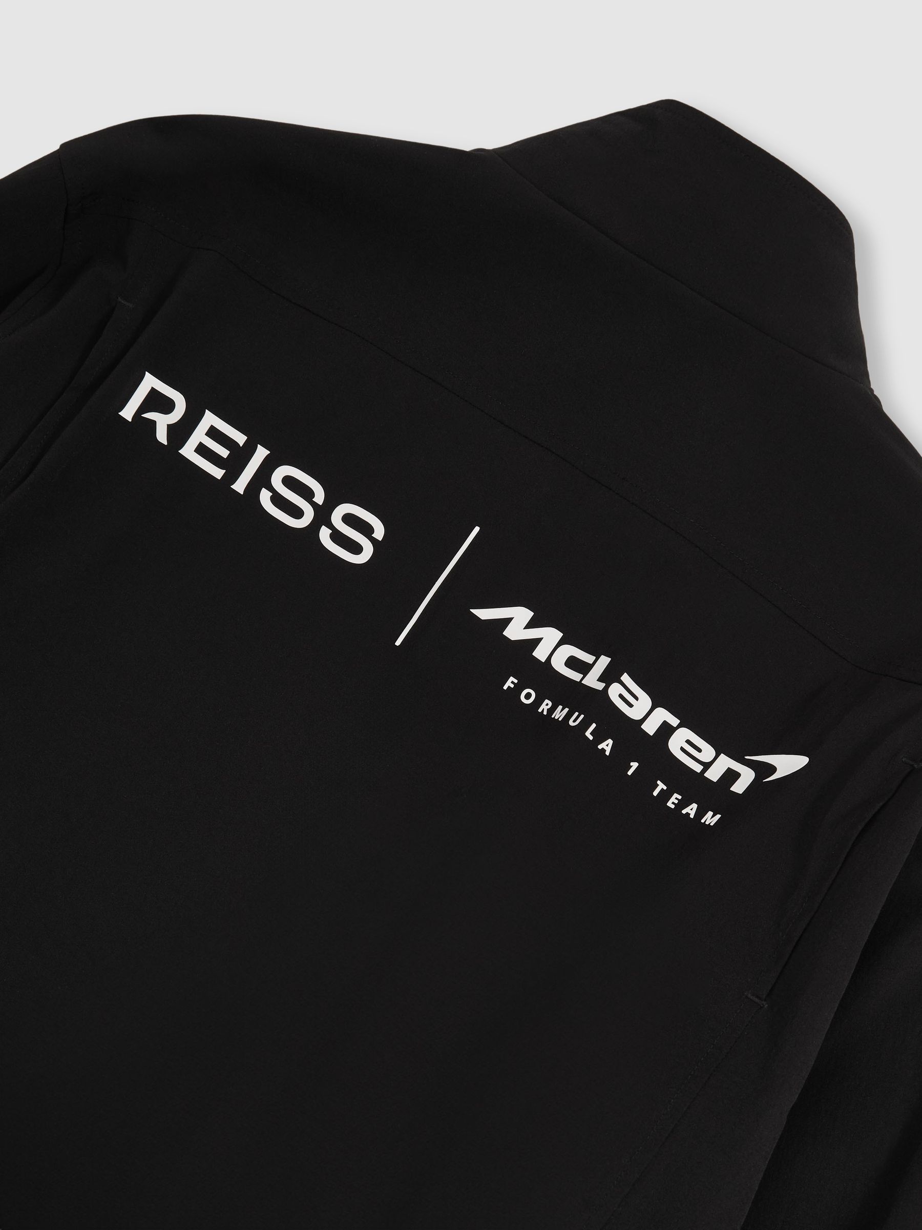 McLaren F1 Team Tech Funnel-Neck Jacket in Black - Image 8 of 9