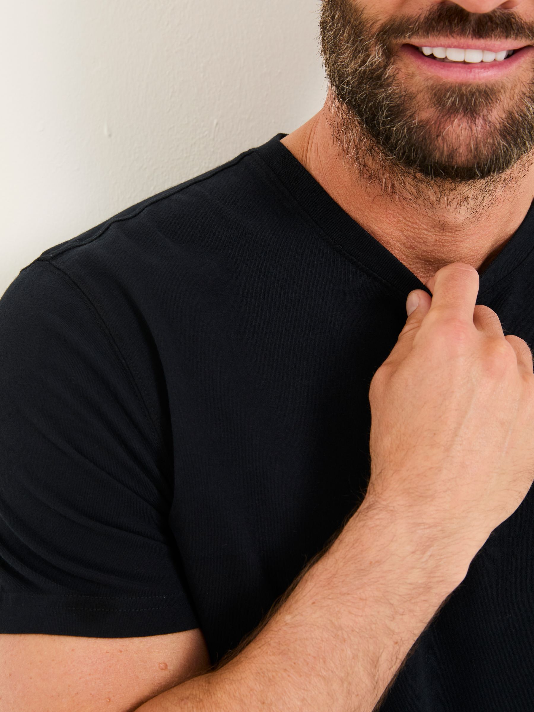 Lulworth Black T-Shirt - Image 3 of 6